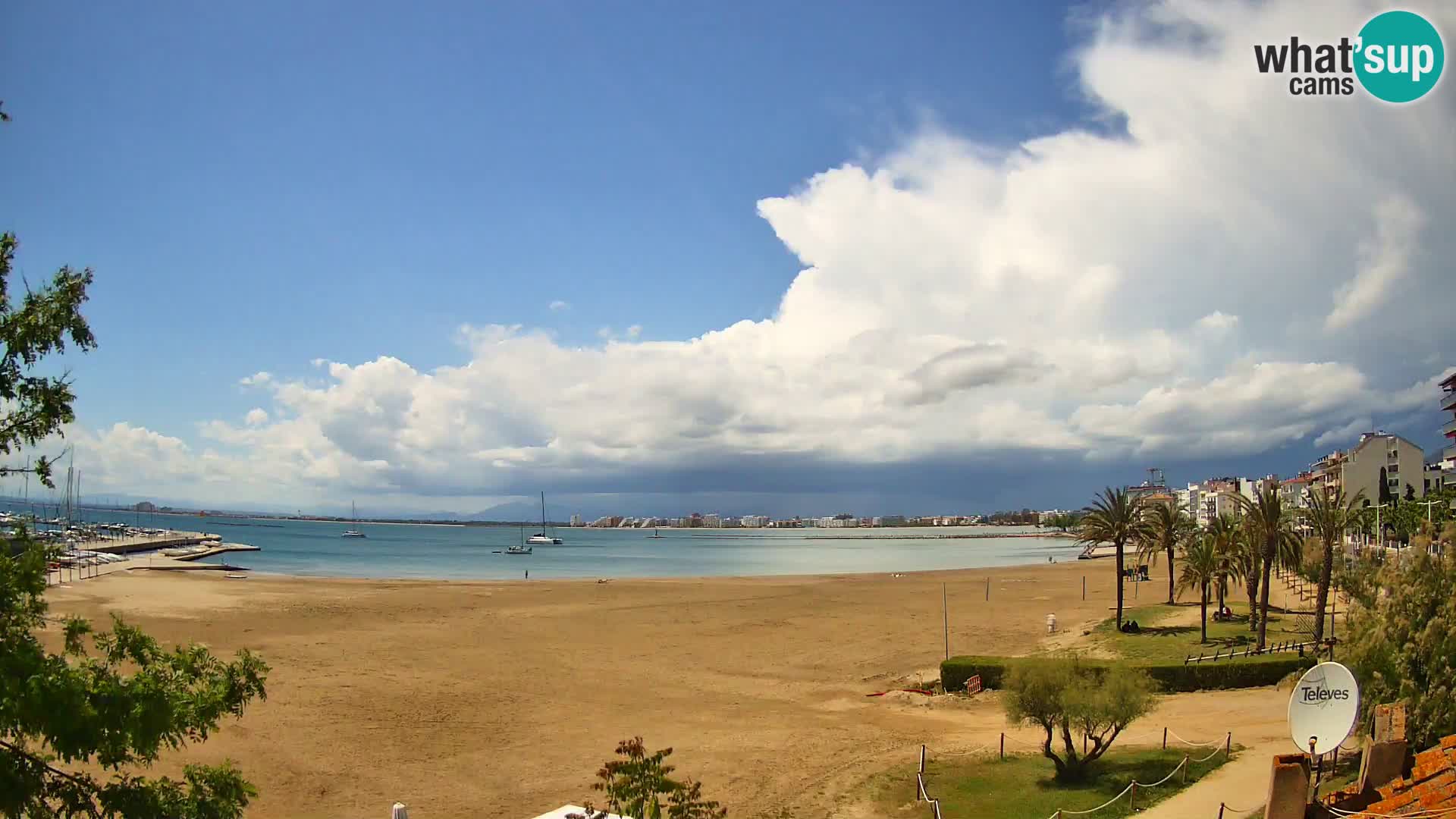 Webcam Strand La Perola | ROSES | Costa Brava