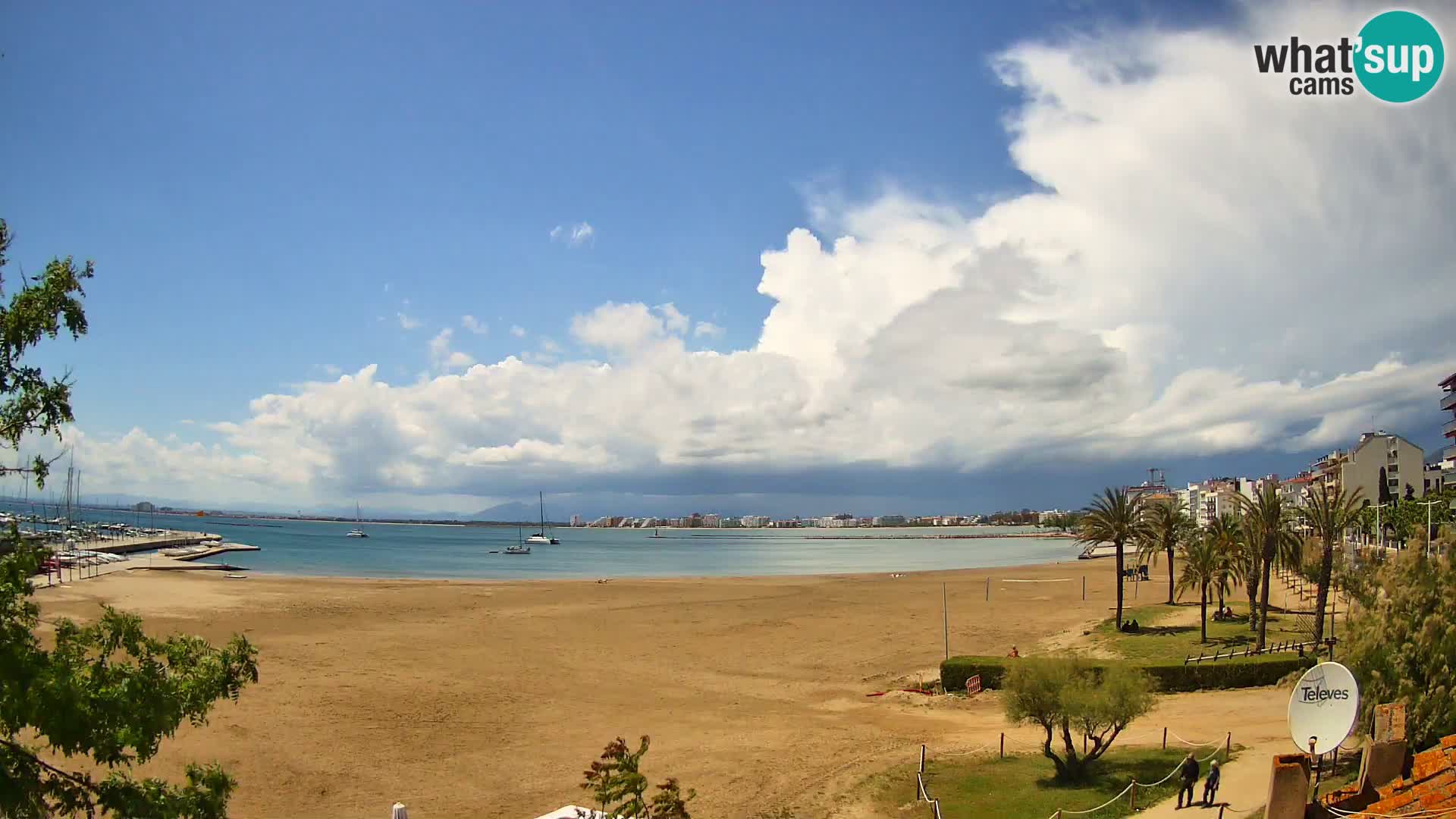Webcam Strand La Perola | ROSES | Costa Brava