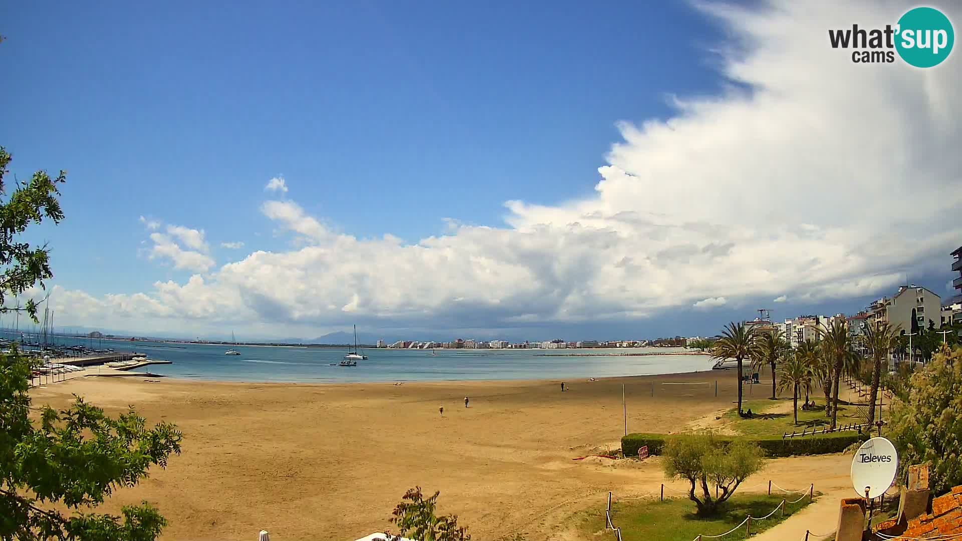 Webcam spiaggia La Perola | ROSES | Costa Brava