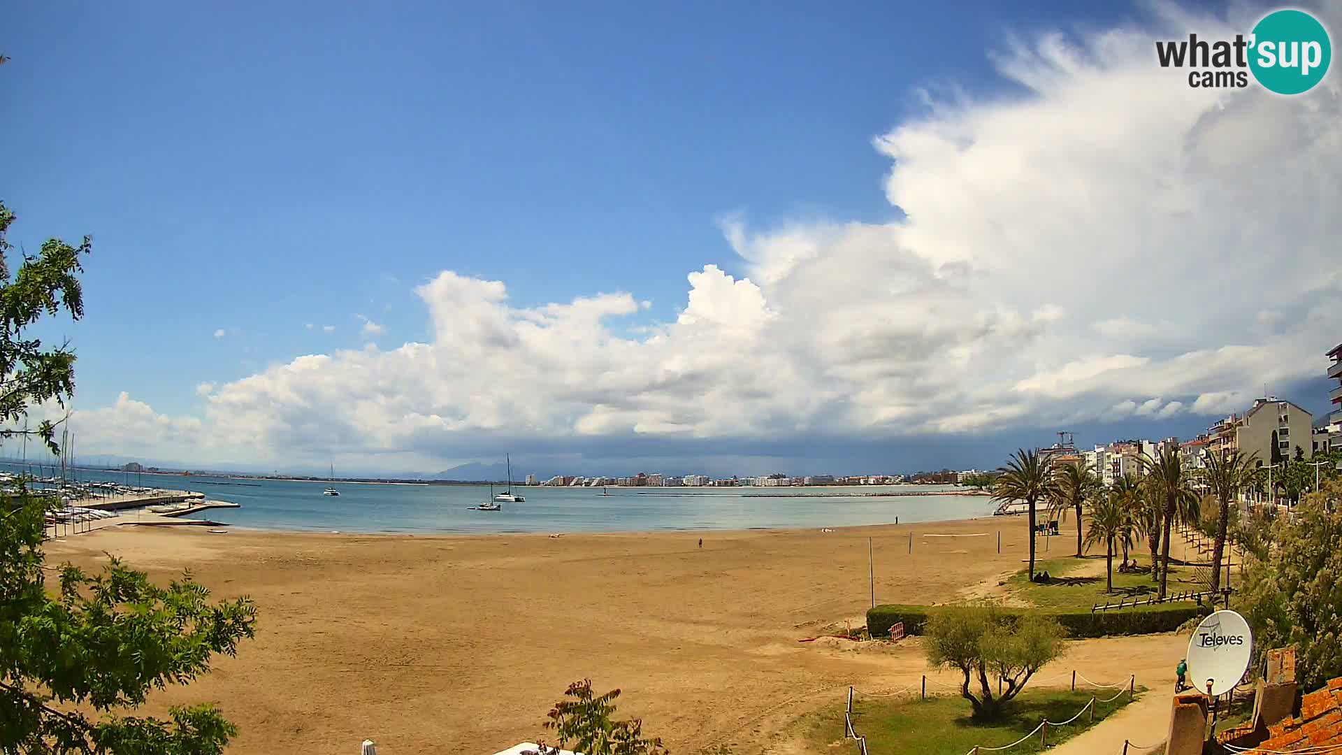 Kamera plaža La Perola | ROSES | Costa Brava