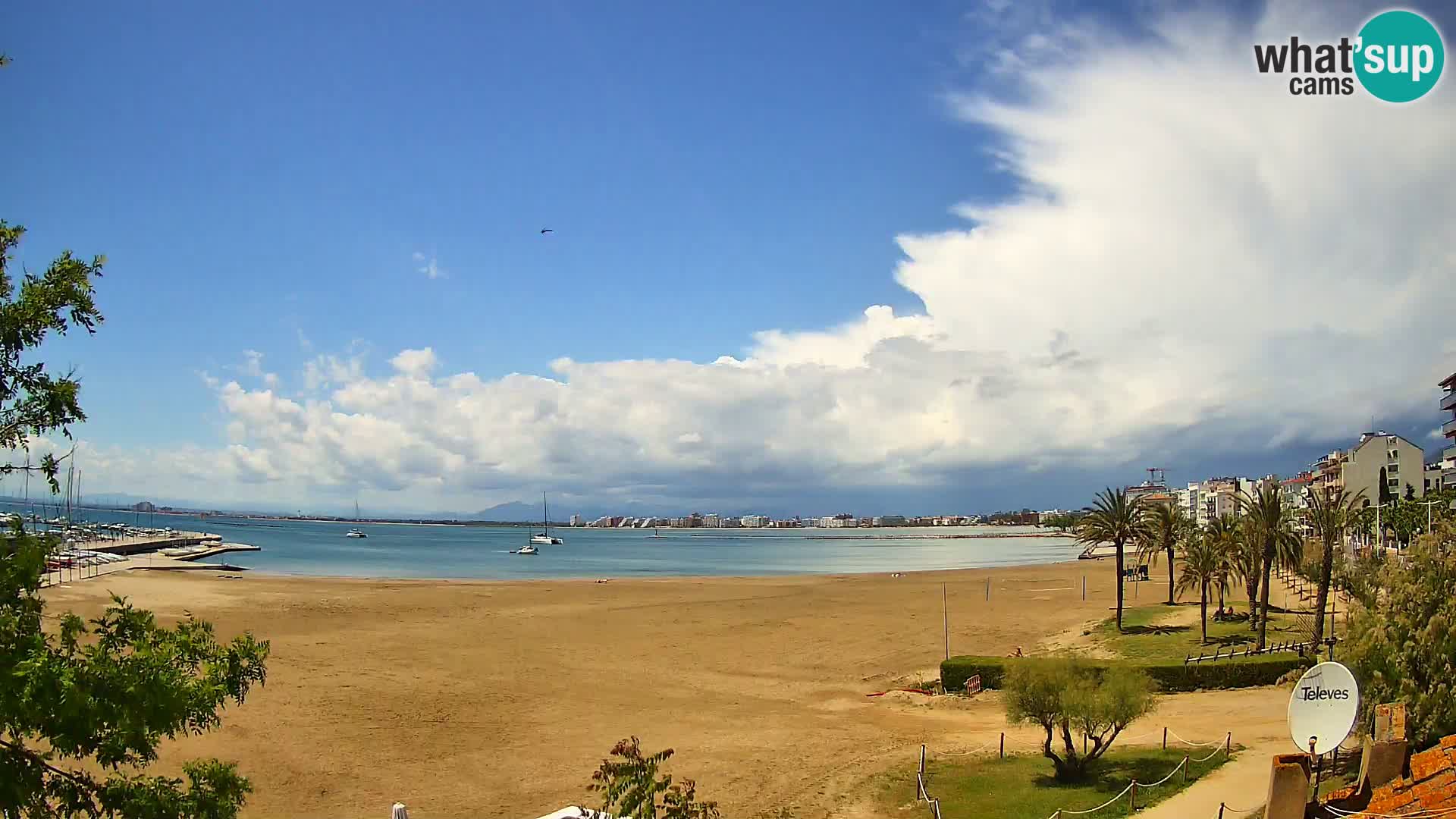Webcam plage La Perola | ROSES | Costa Brava