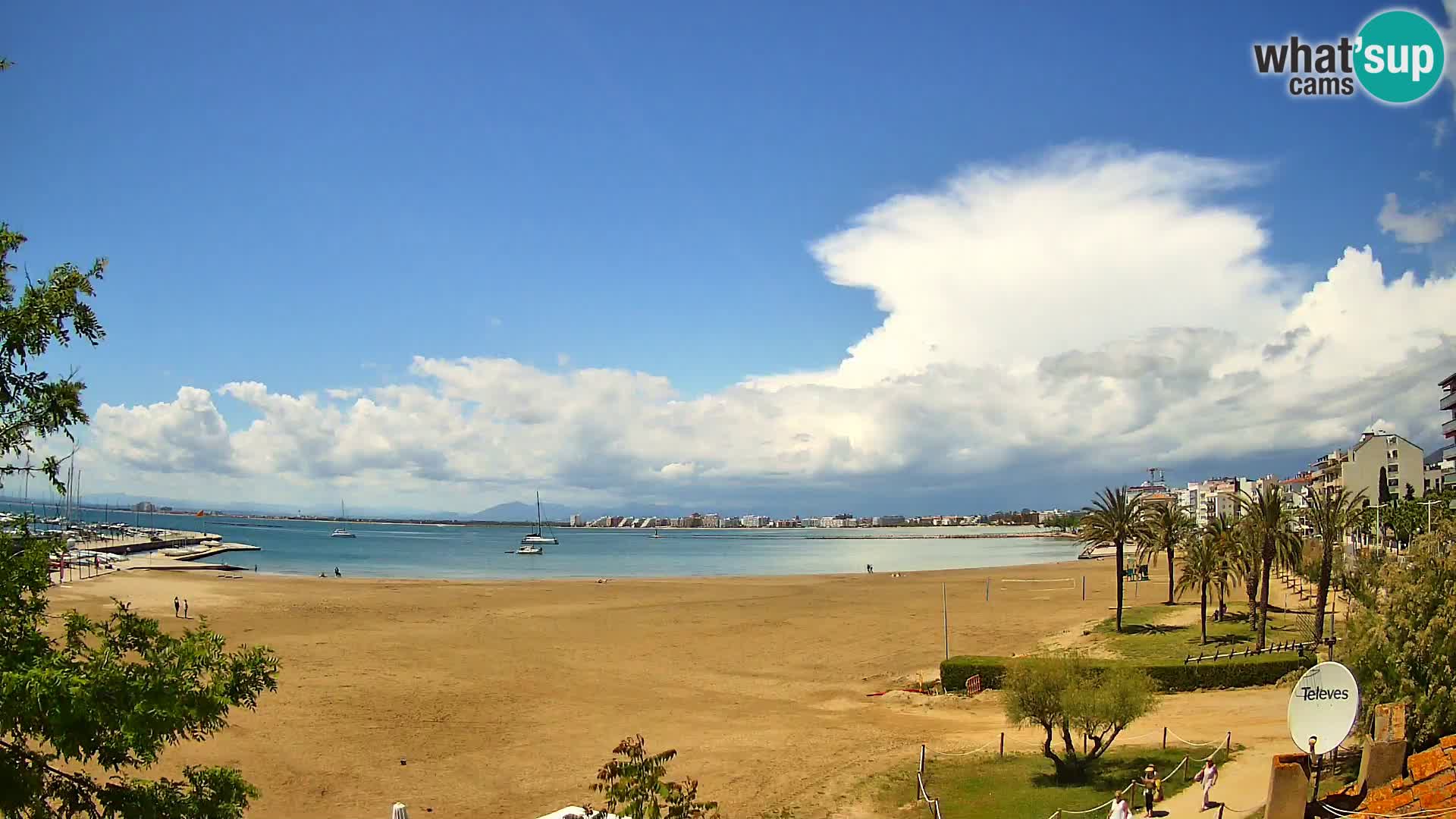 Kamera plaža La Perola | ROSES | Costa Brava