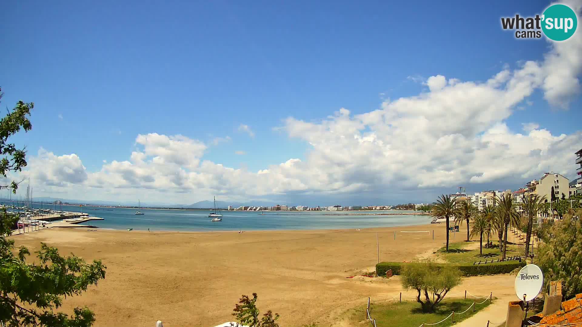 Webcam Playa La Perola | ROSES | Costa Brava