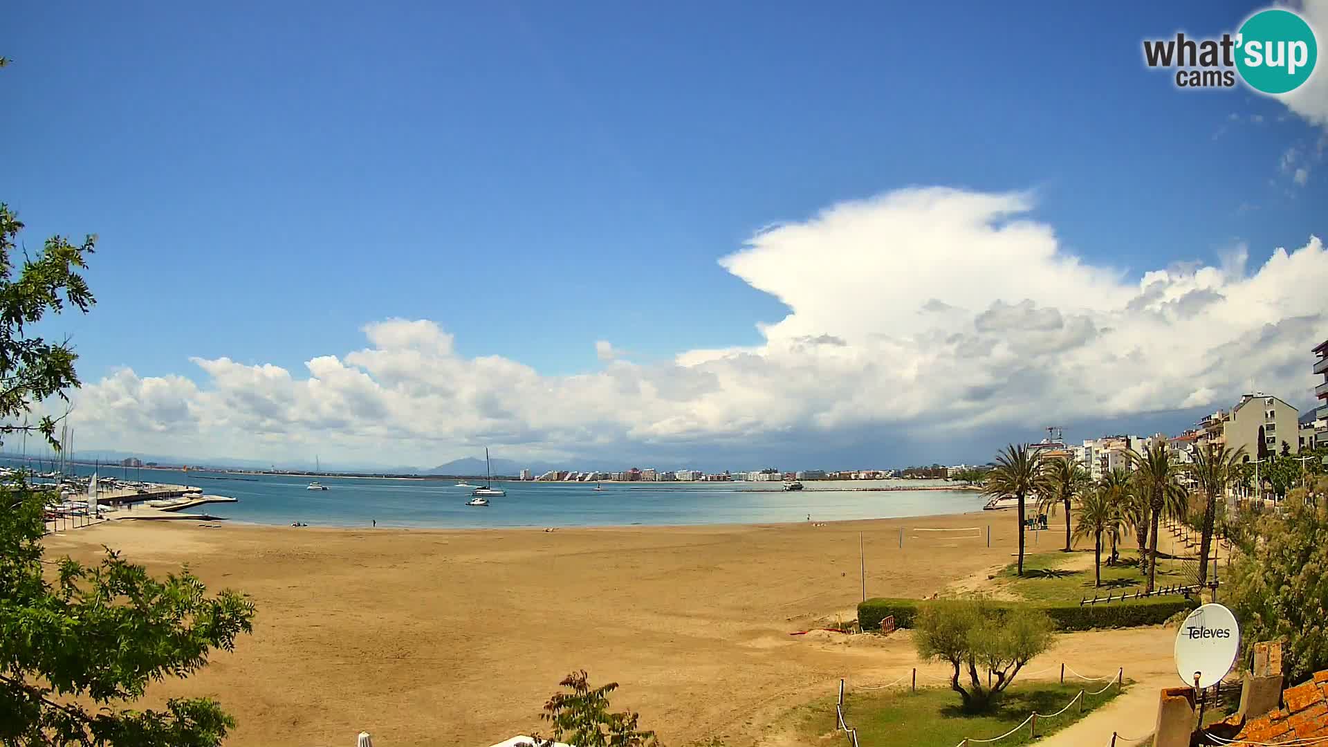 Webcam spiaggia La Perola | ROSES | Costa Brava