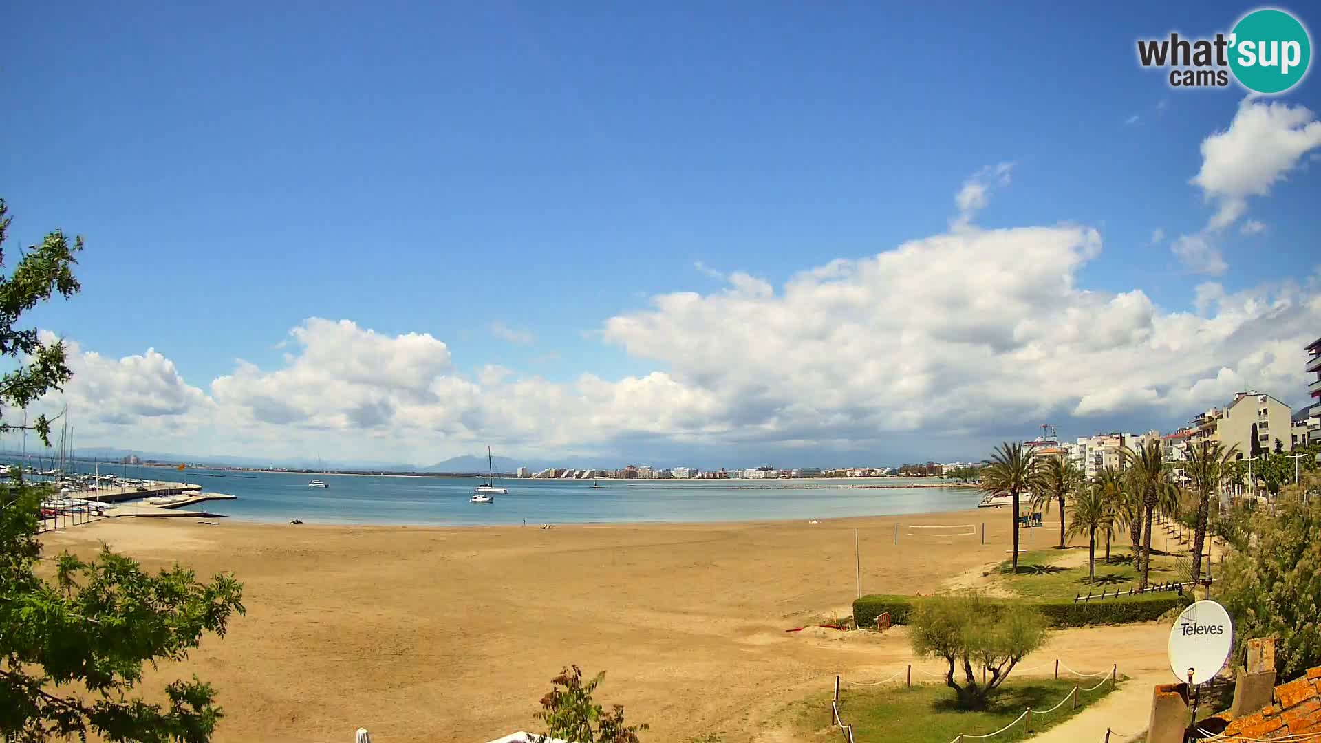 Webcam spiaggia La Perola | ROSES | Costa Brava