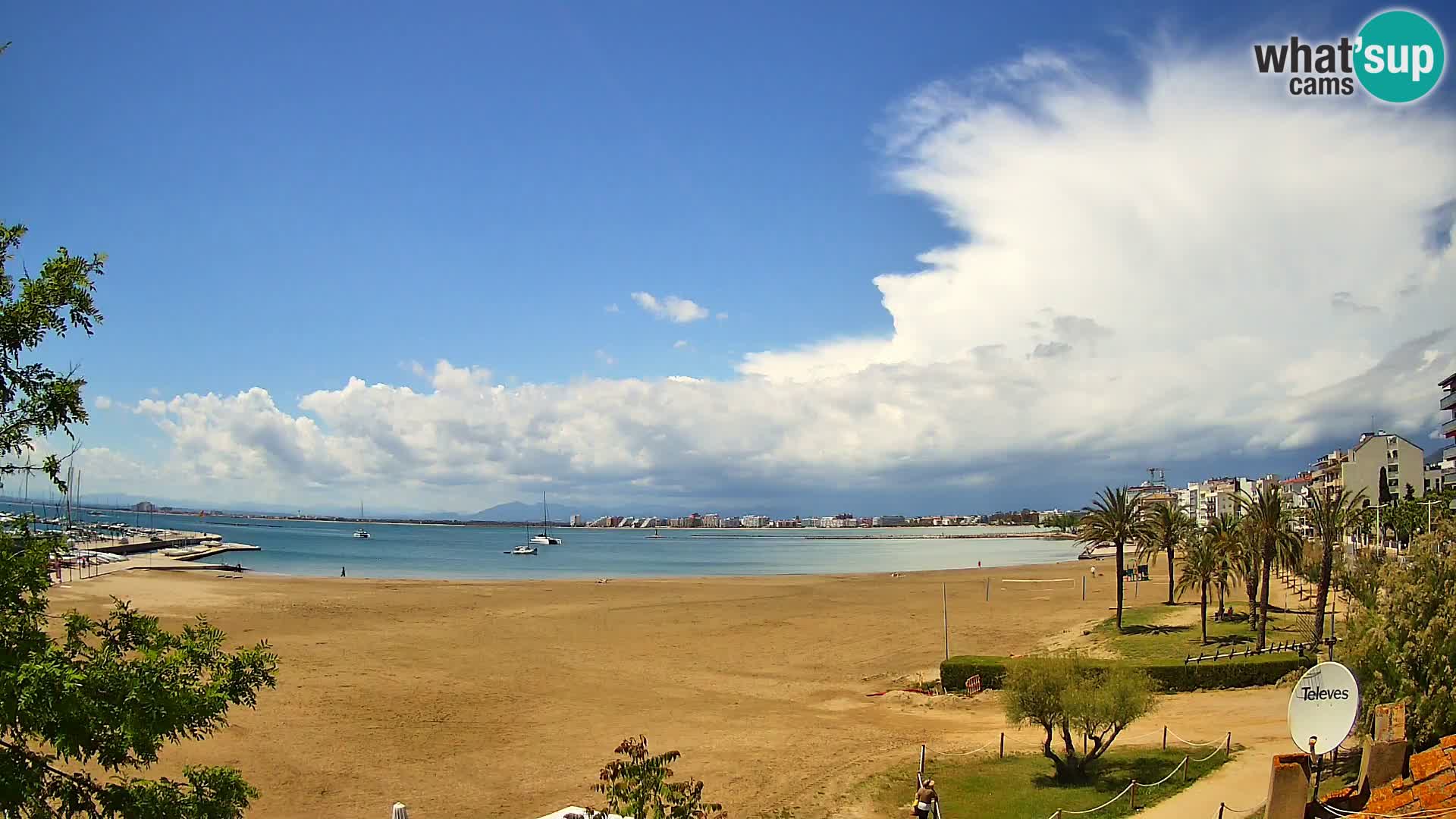 Webcam Strand La Perola | ROSES | Costa Brava