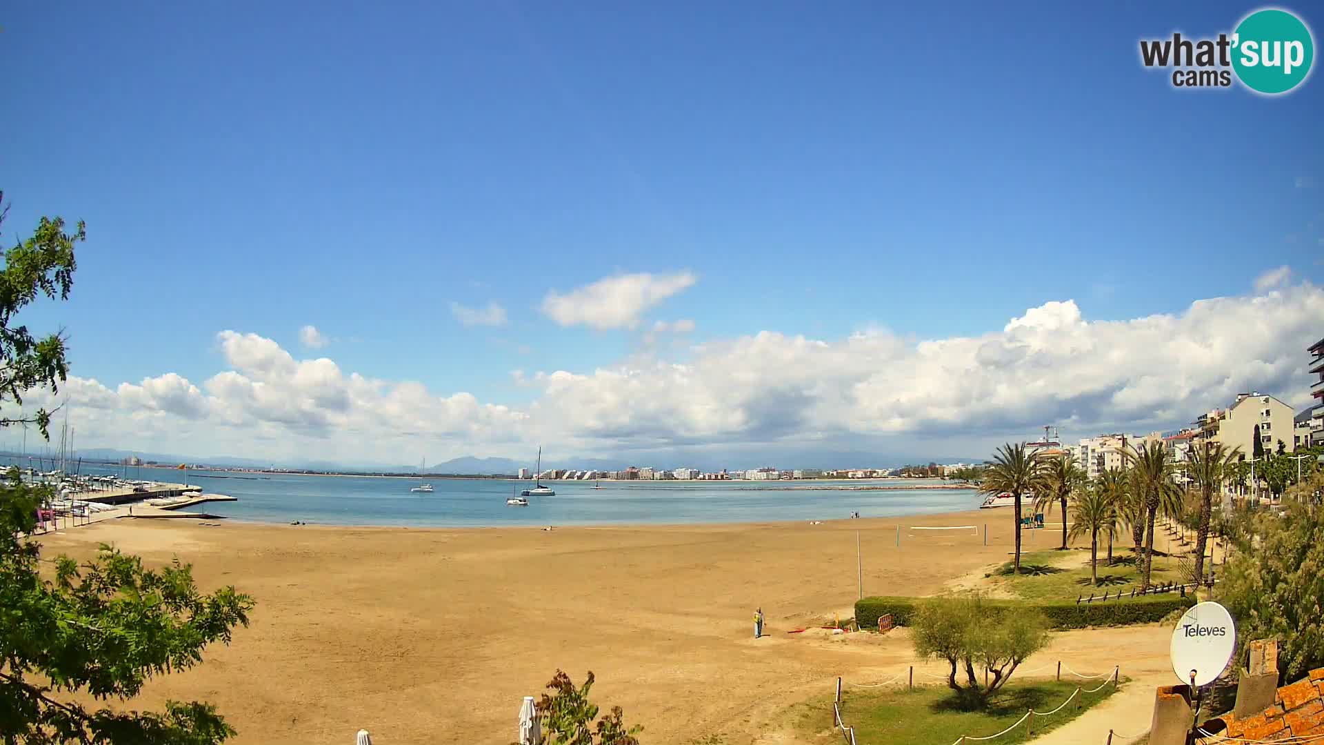 Kamera plaža La Perola | ROSES | Costa Brava