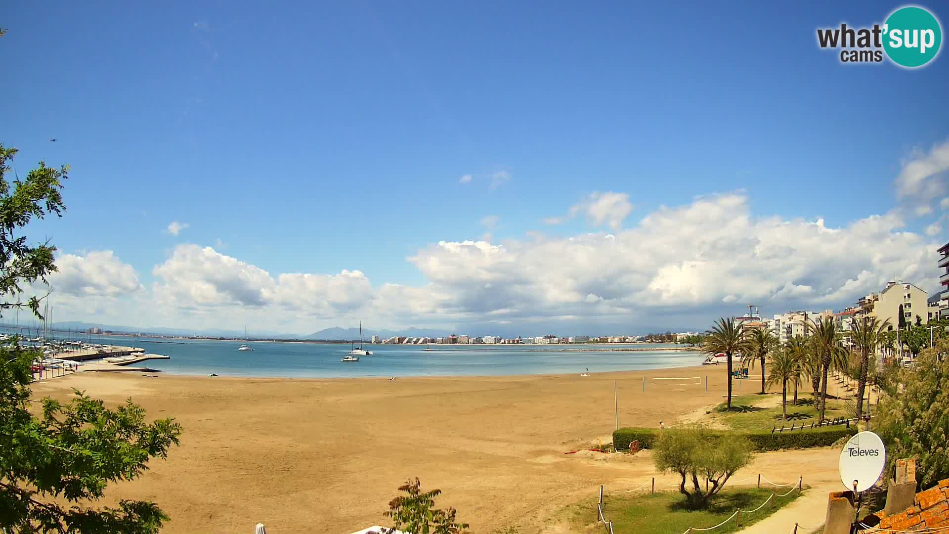 Webcam plage La Perola | ROSES | Costa Brava