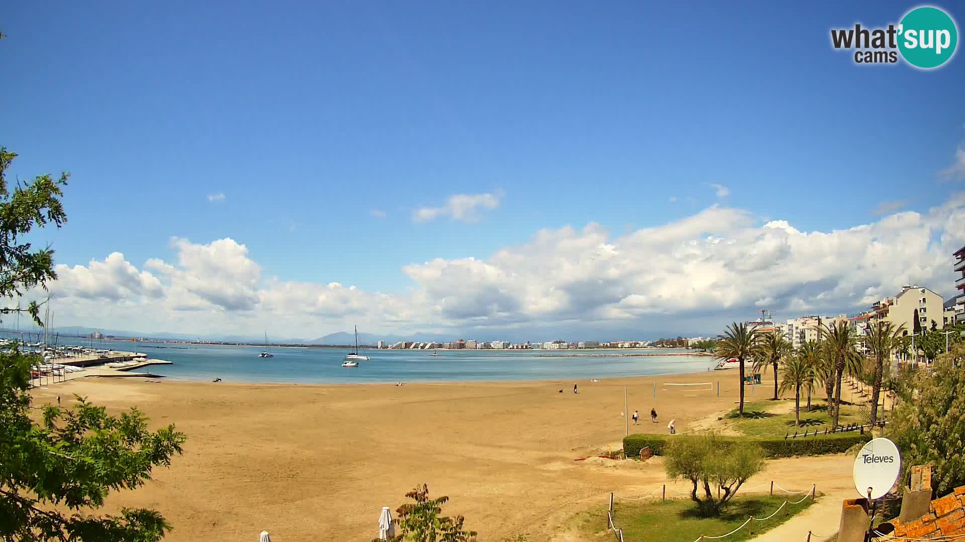 Kamera plaža La Perola | ROSES | Costa Brava