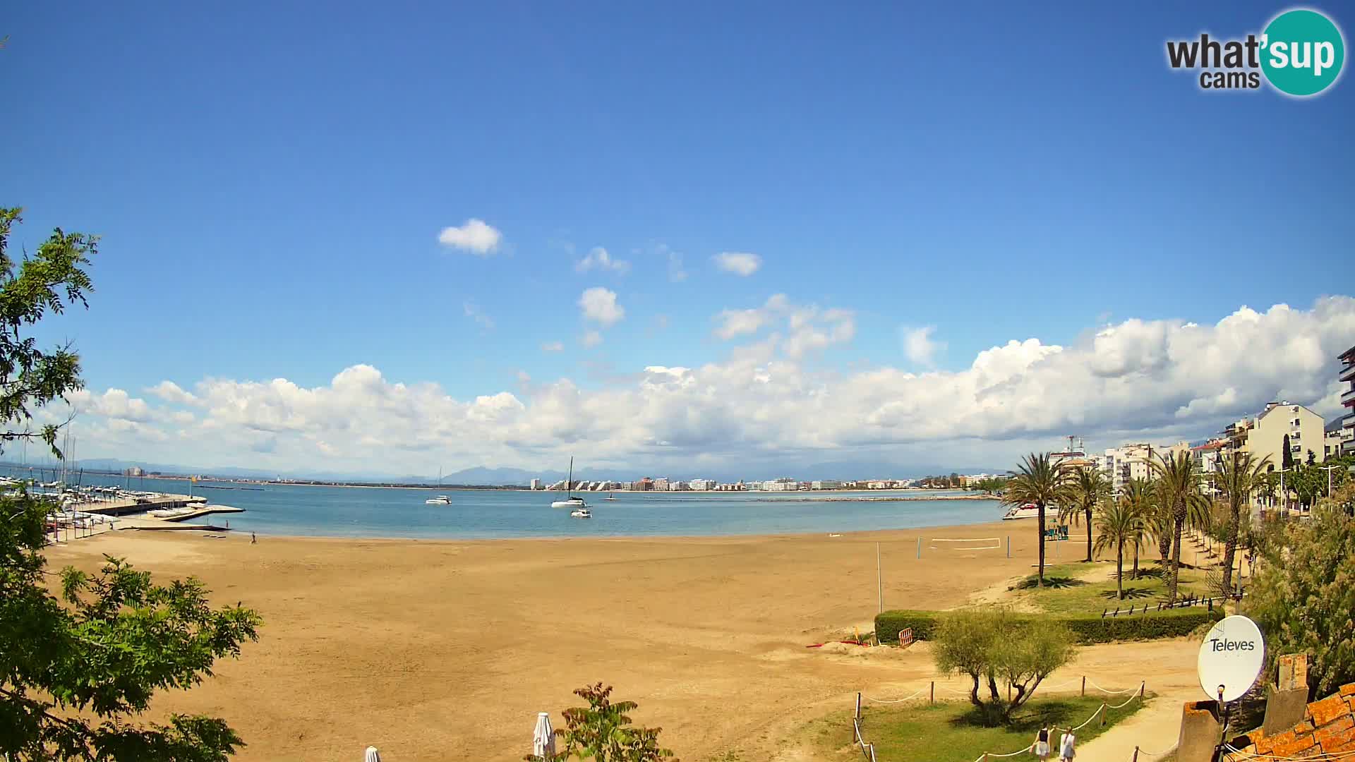 Webcam Playa La Perola | ROSES | Costa Brava