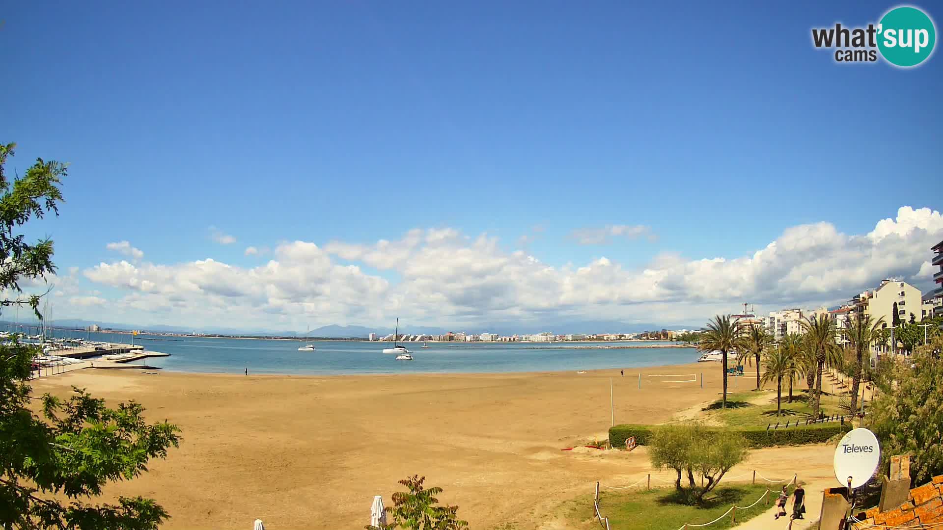 Webcam Strand La Perola | ROSES | Costa Brava