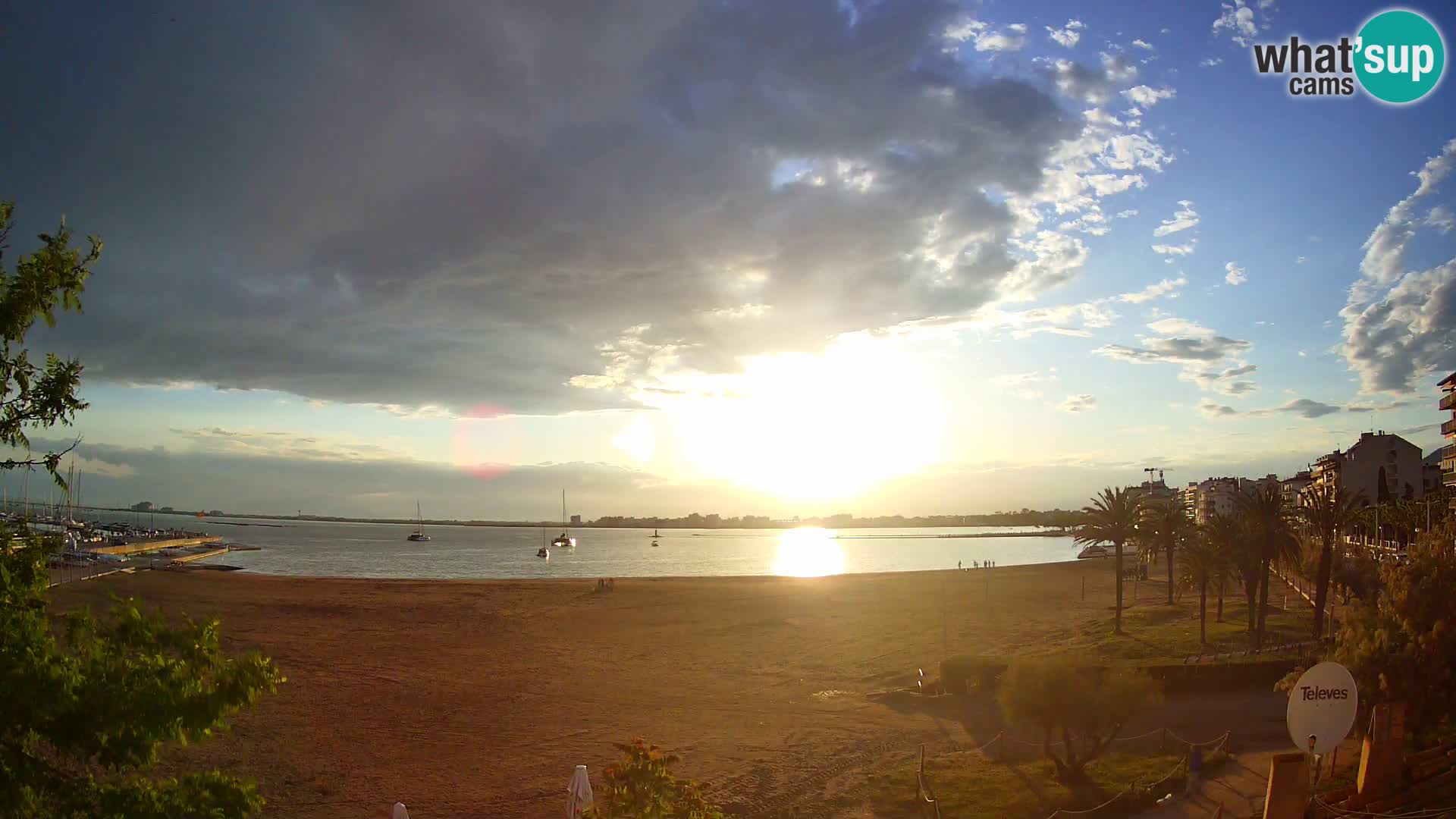 Webcam plage La Perola | ROSES | Costa Brava