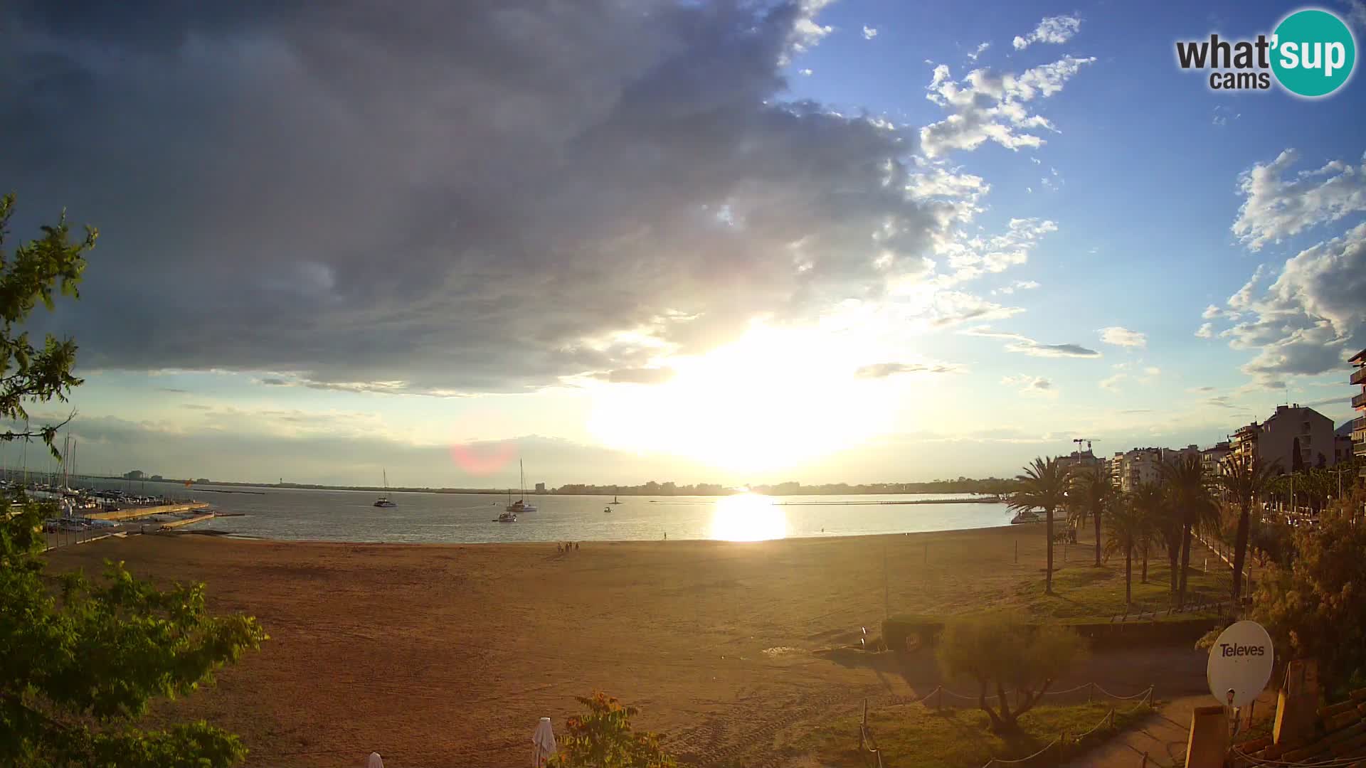 Webcam La Perola beach | ROSES | Costa Brava