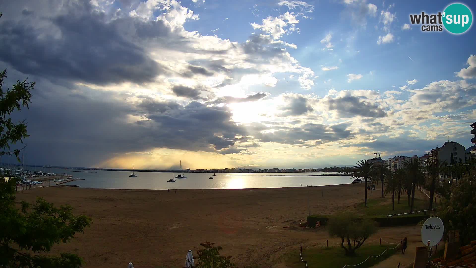 Webcam spiaggia La Perola | ROSES | Costa Brava