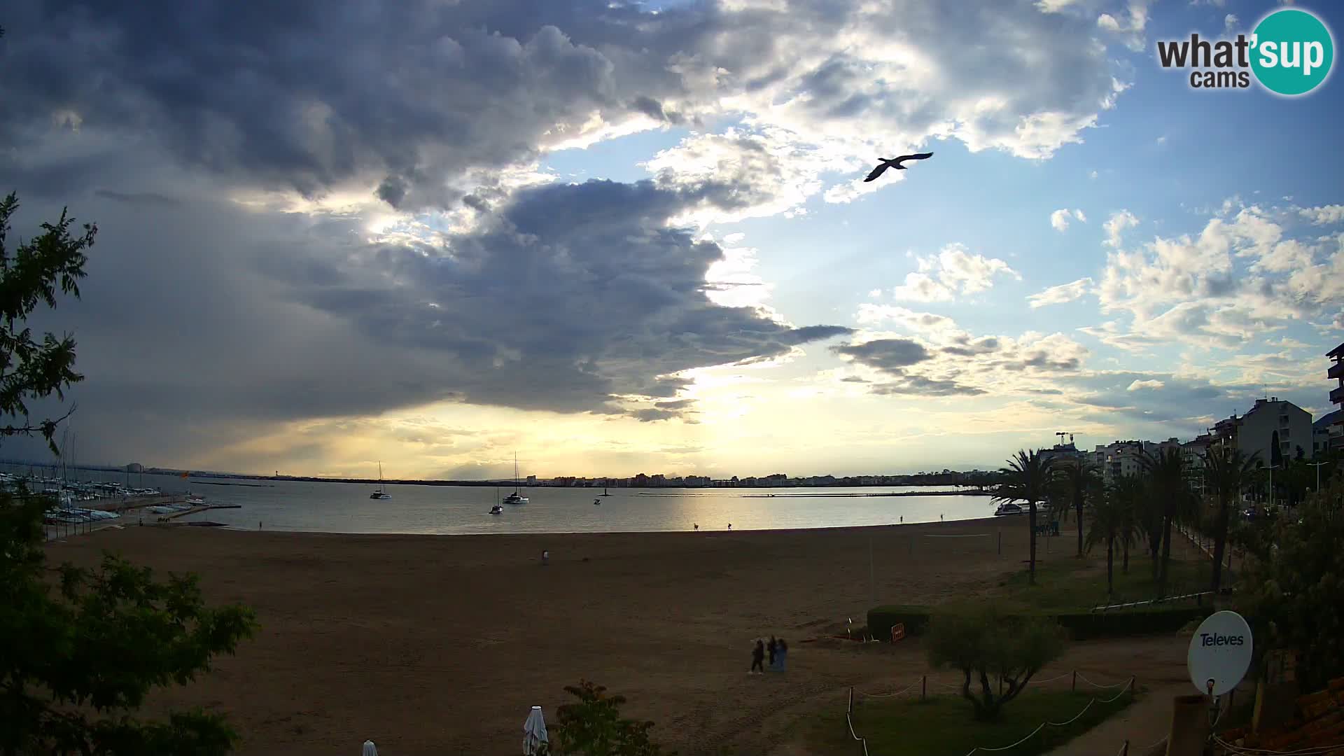 Webcam spiaggia La Perola | ROSES | Costa Brava