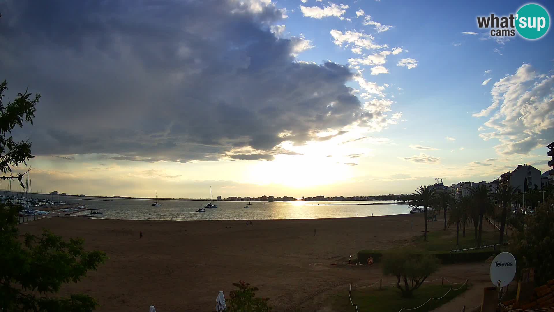 Webcam La Perola beach | ROSES | Costa Brava