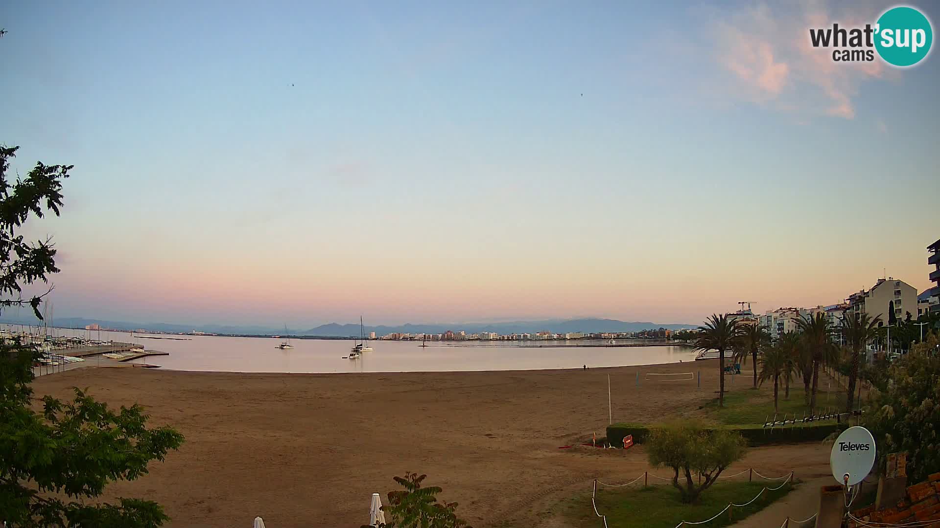 Webcam plage La Perola | ROSES | Costa Brava