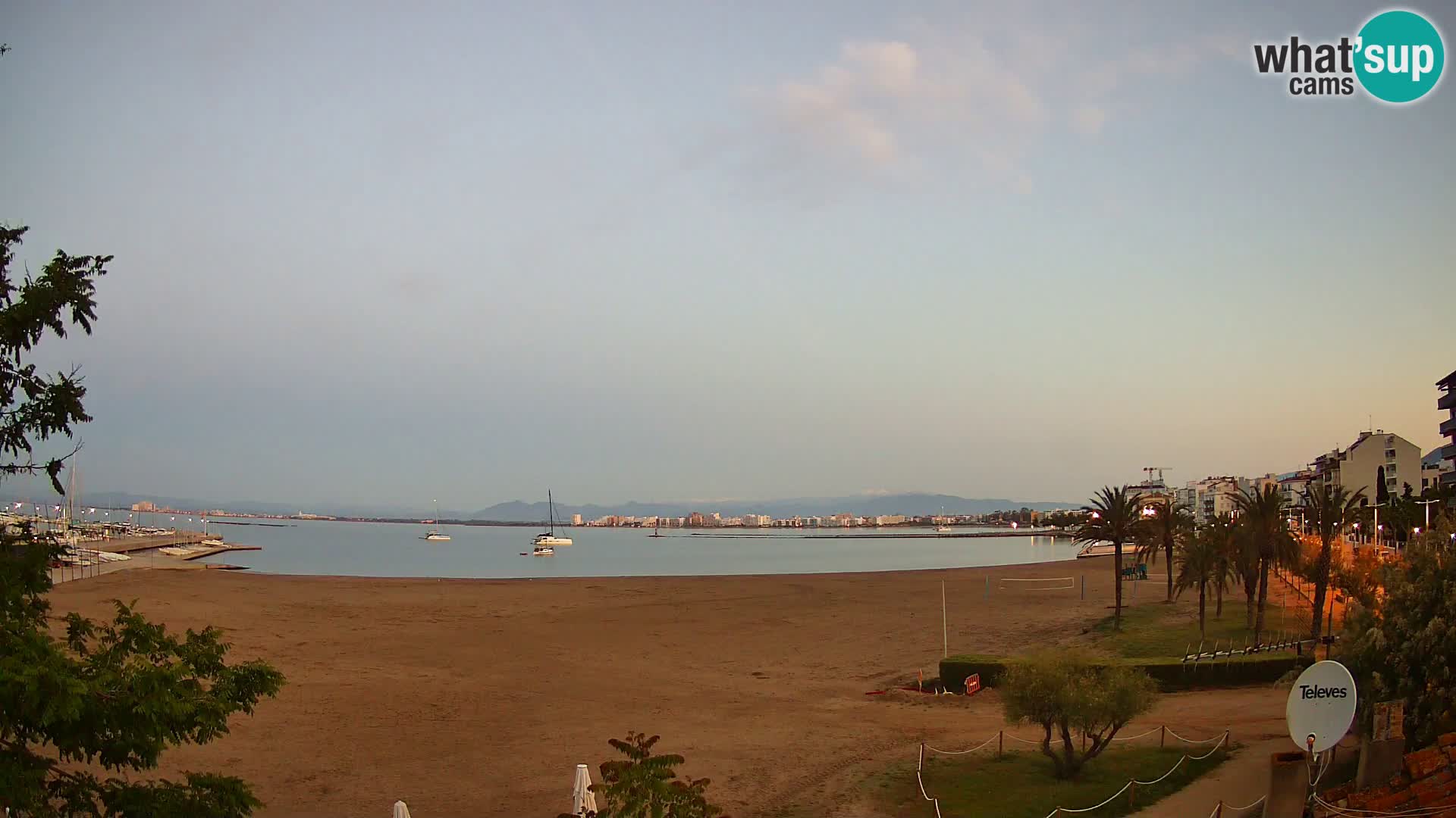 Kamera plaža La Perola | ROSES | Costa Brava