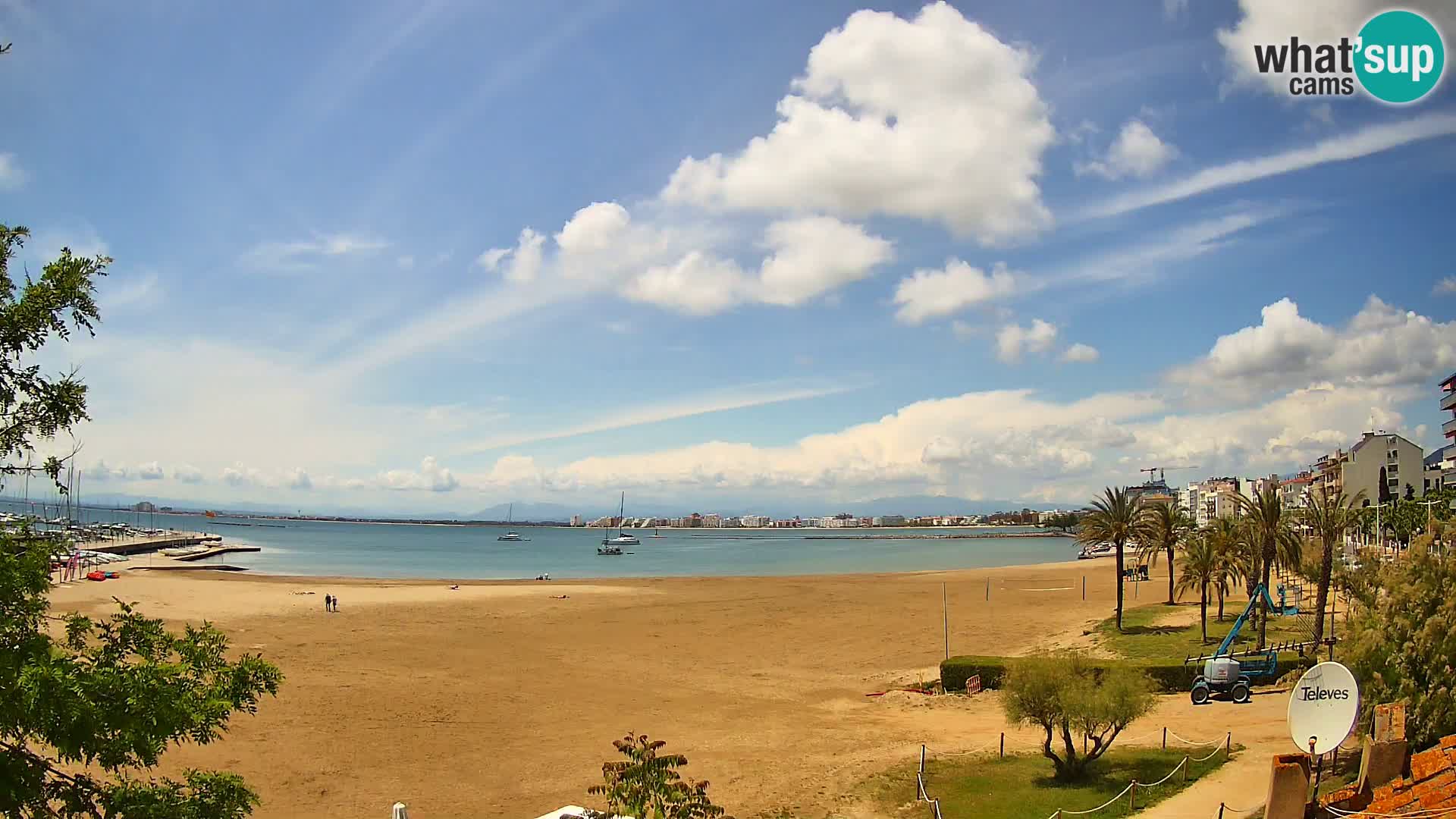 Kamera plaža La Perola | ROSES | Costa Brava
