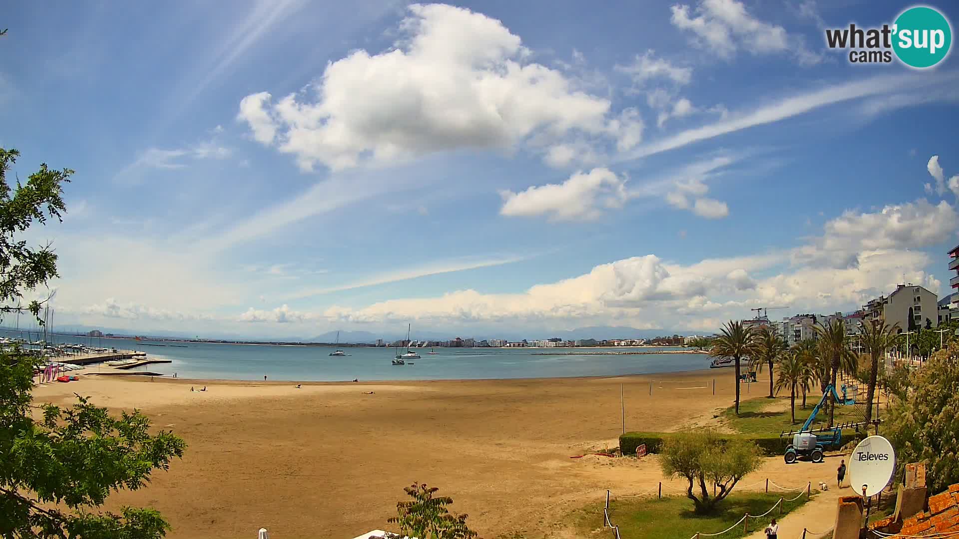 Webcam Strand La Perola | ROSES | Costa Brava