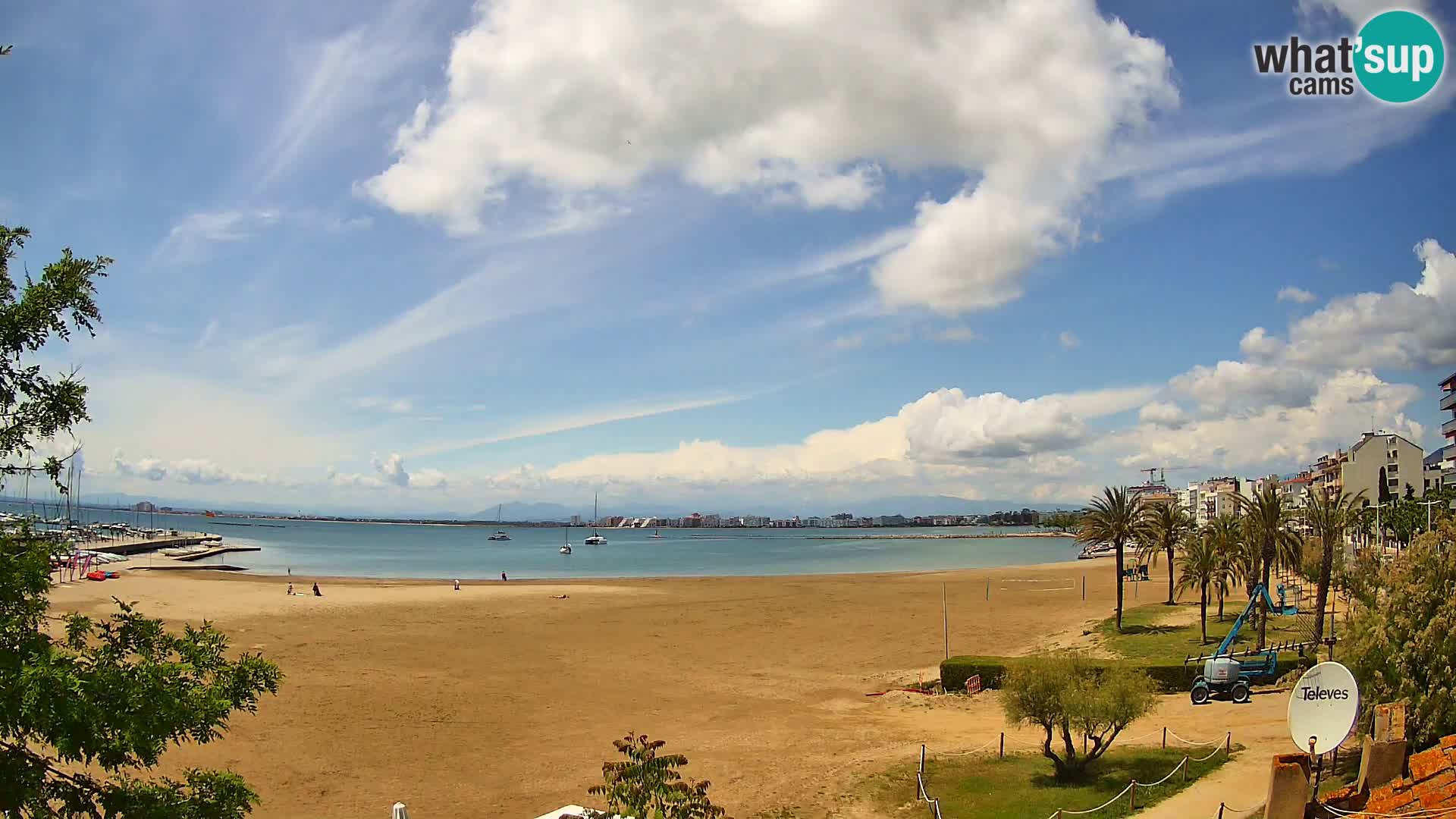 Webcam Strand La Perola | ROSES | Costa Brava