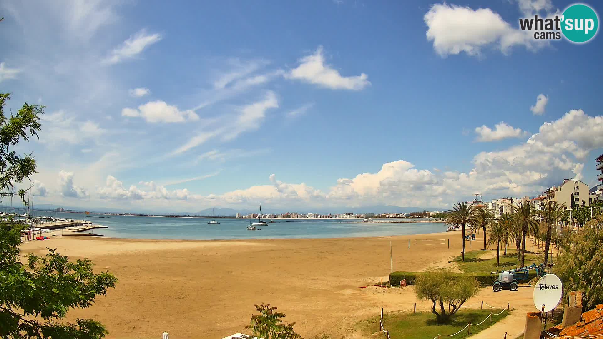 Webcam spiaggia La Perola | ROSES | Costa Brava
