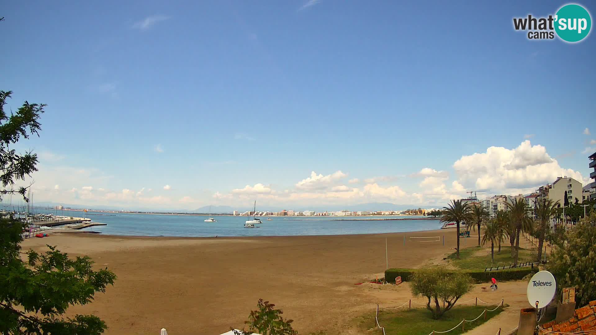 Webcam plage La Perola | ROSES | Costa Brava