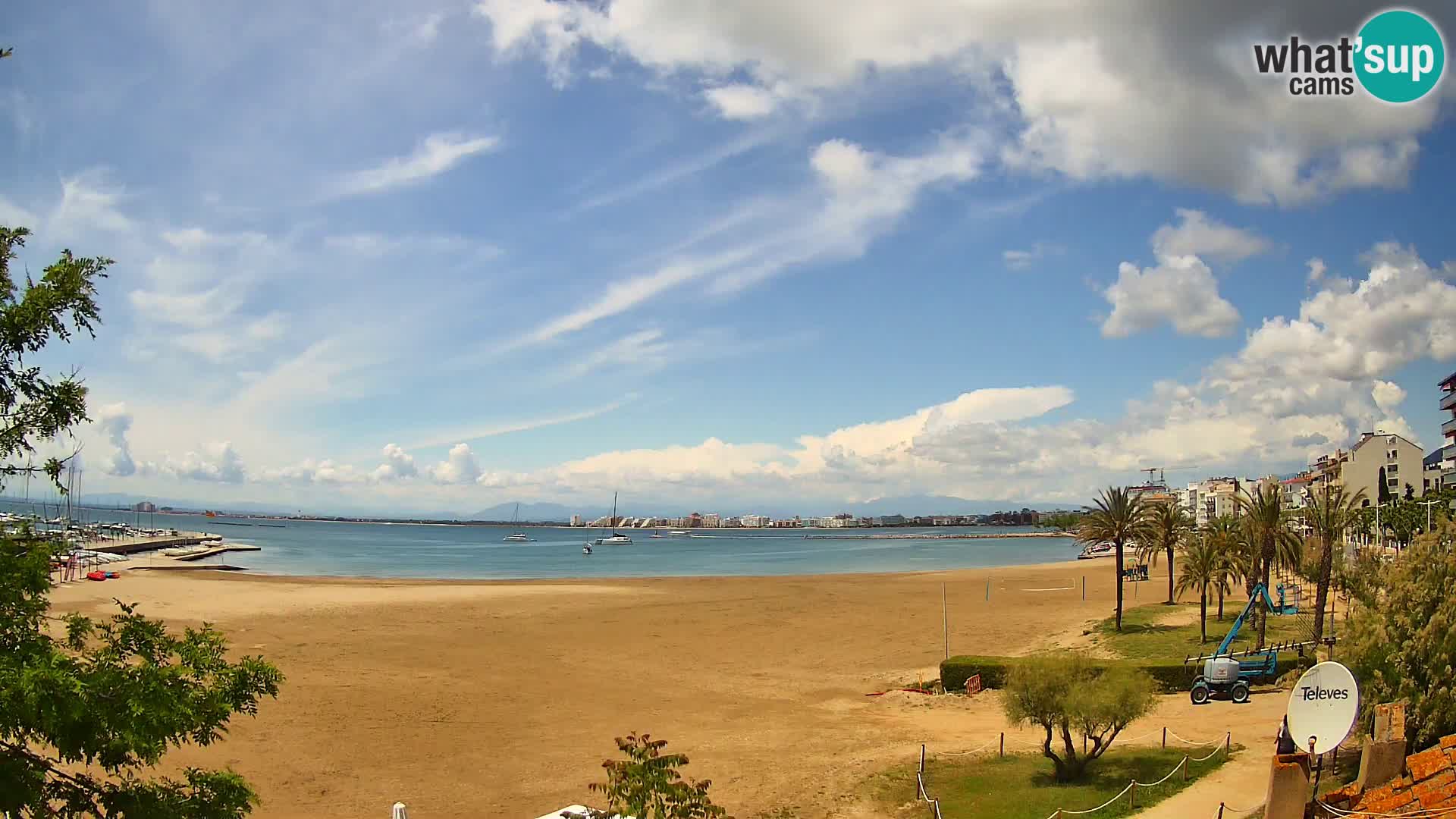Webcam Strand La Perola | ROSES | Costa Brava