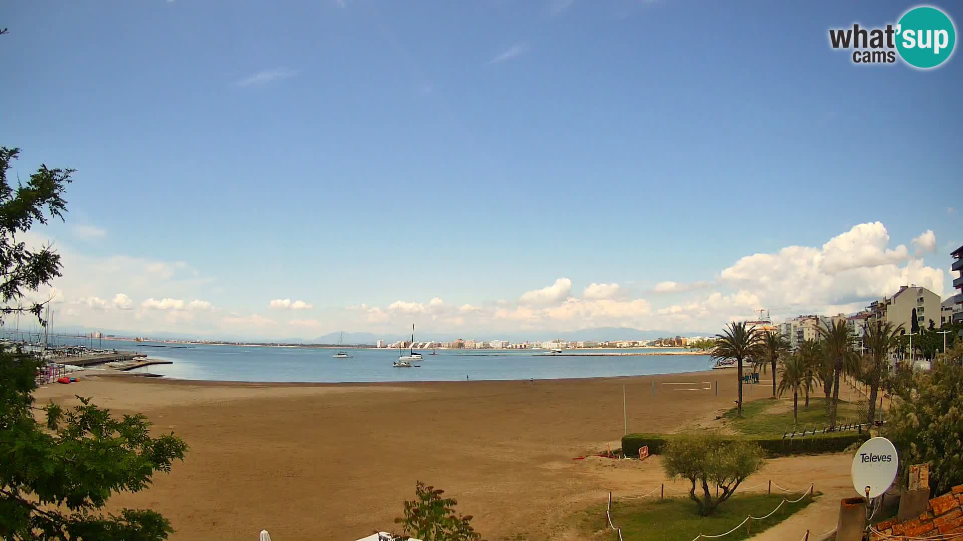Webcam Playa La Perola | ROSES | Costa Brava