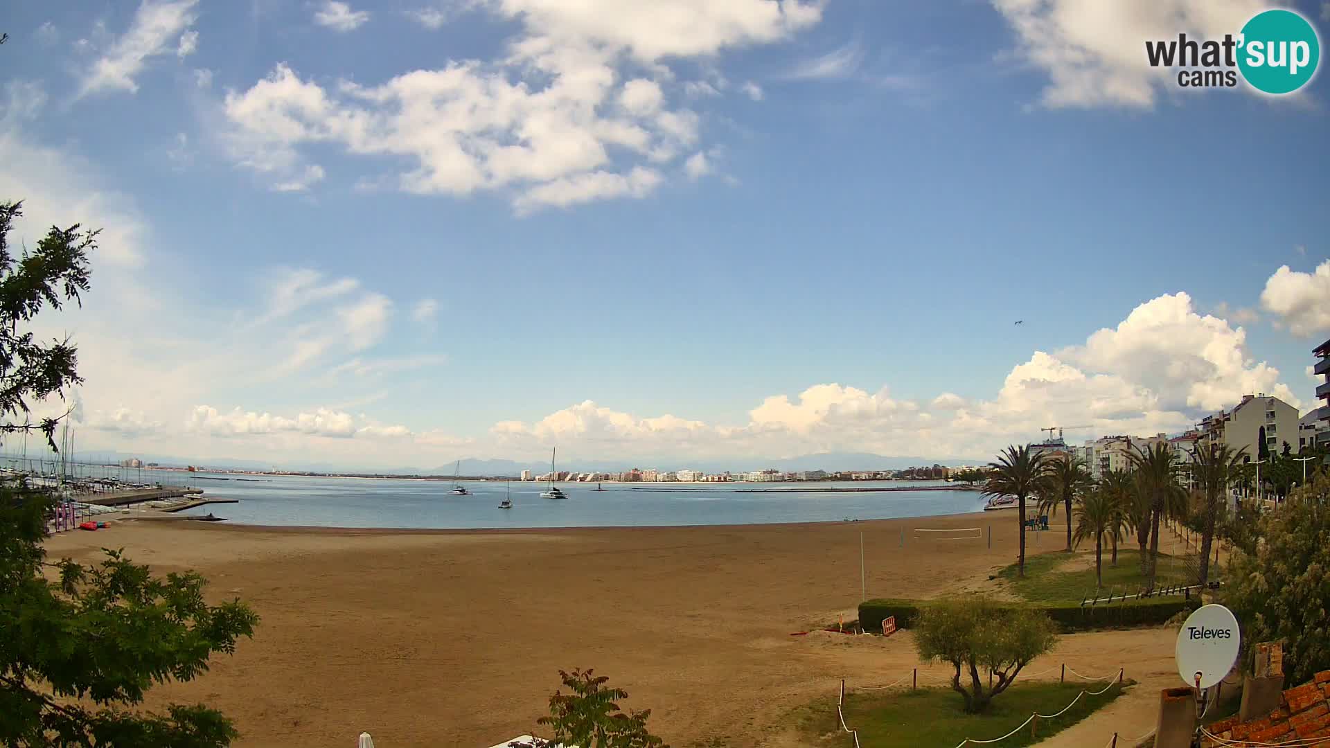 Webcam plage La Perola | ROSES | Costa Brava