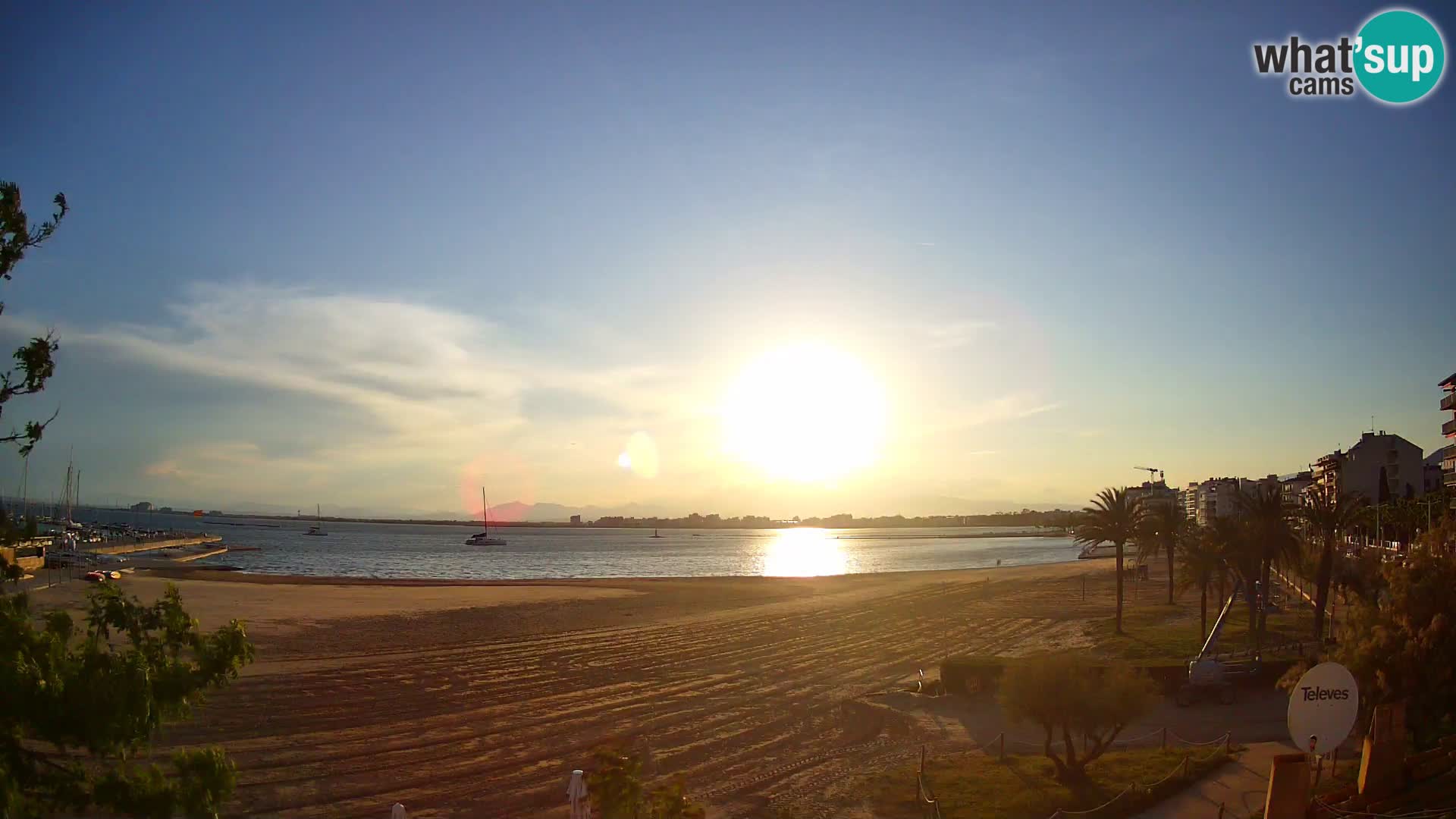 Webcam La Perola beach | ROSES | Costa Brava