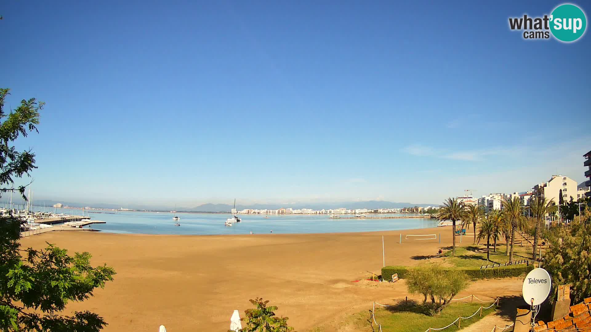 Webcam Strand La Perola | ROSES | Costa Brava