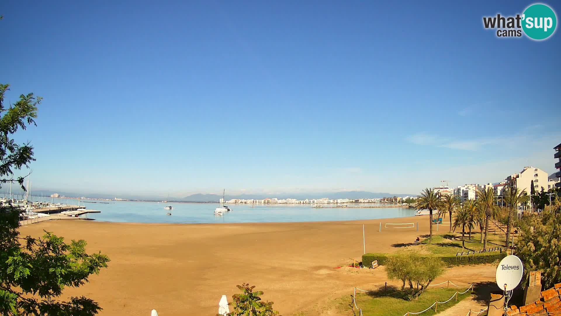Webcam Playa La Perola | ROSES | Costa Brava