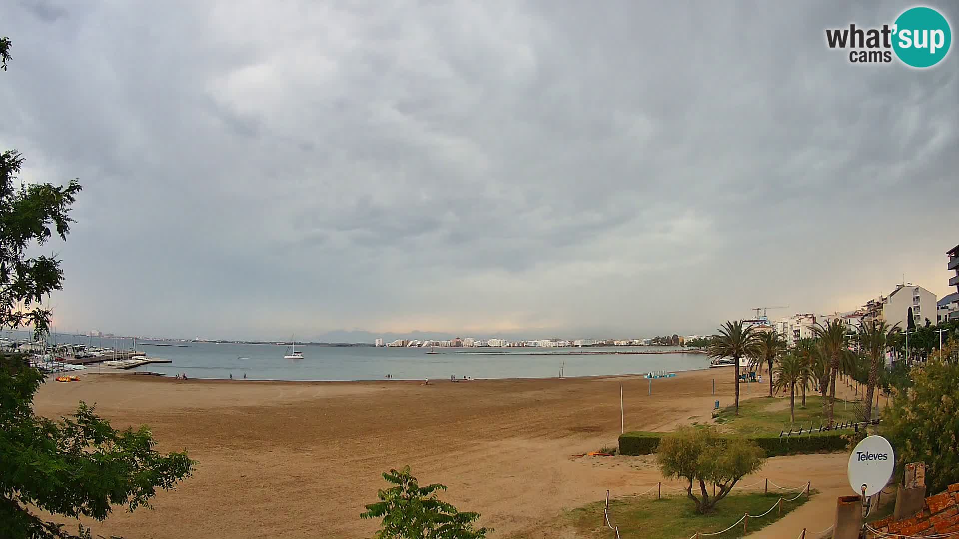 Webcam Strand La Perola | ROSES | Costa Brava