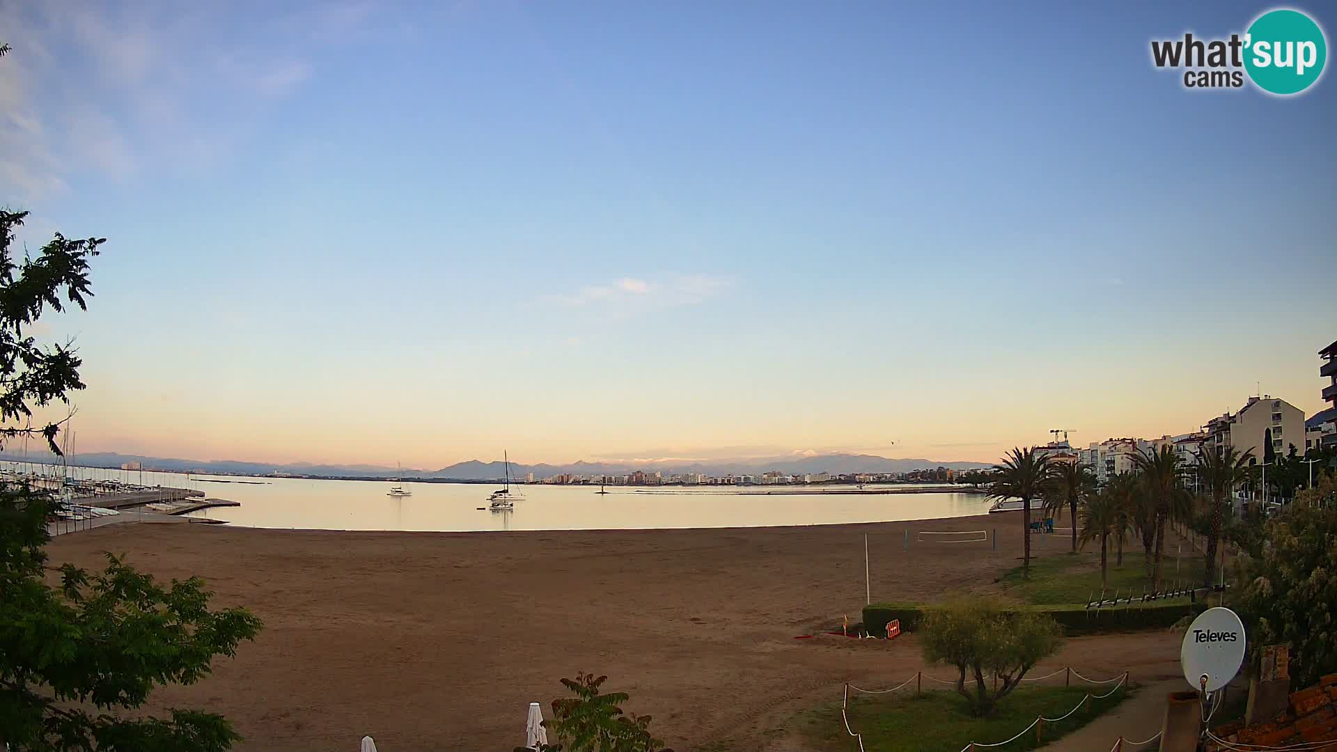 Webcam spiaggia La Perola | ROSES | Costa Brava