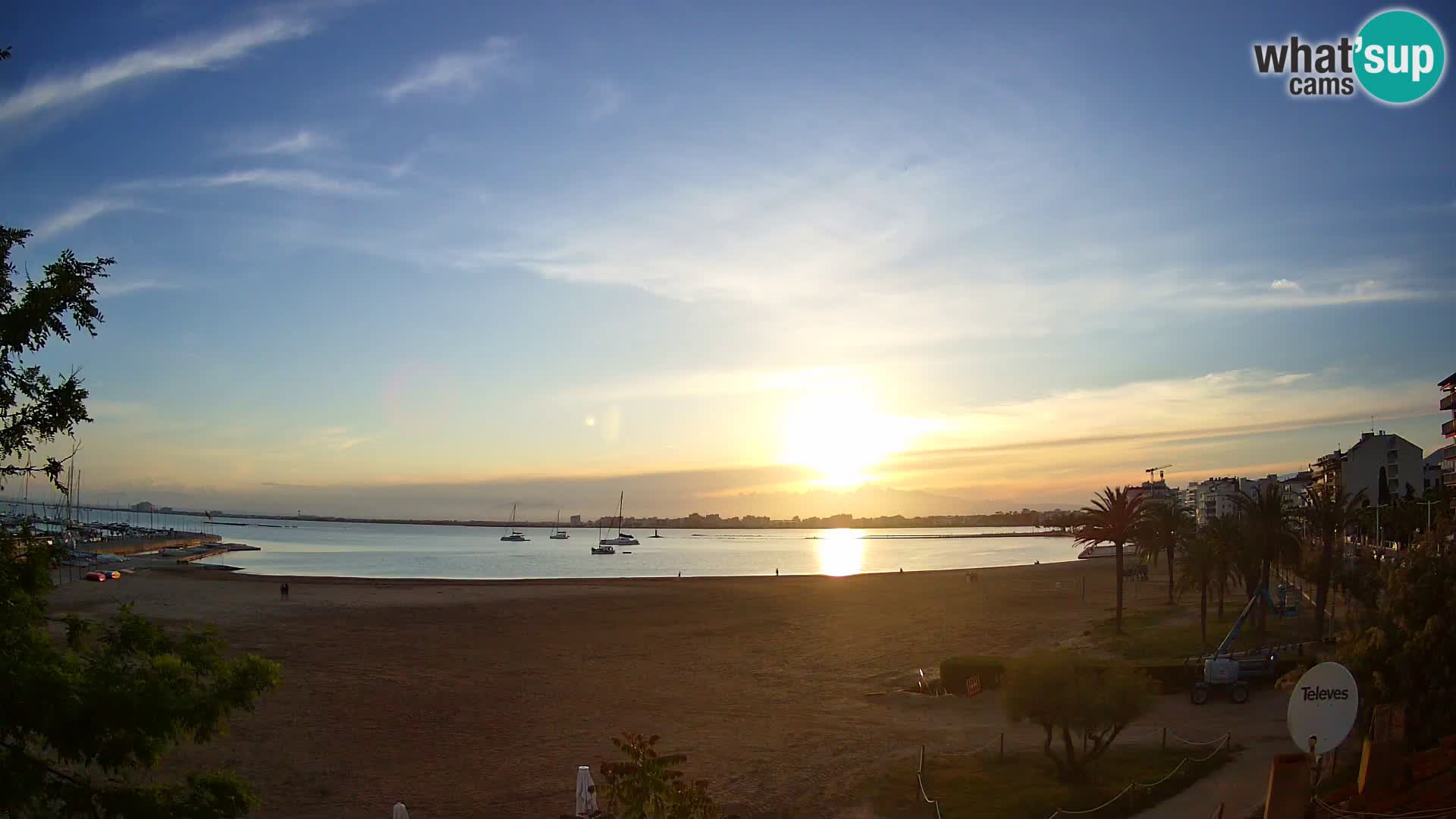 Webcam spiaggia La Perola | ROSES | Costa Brava