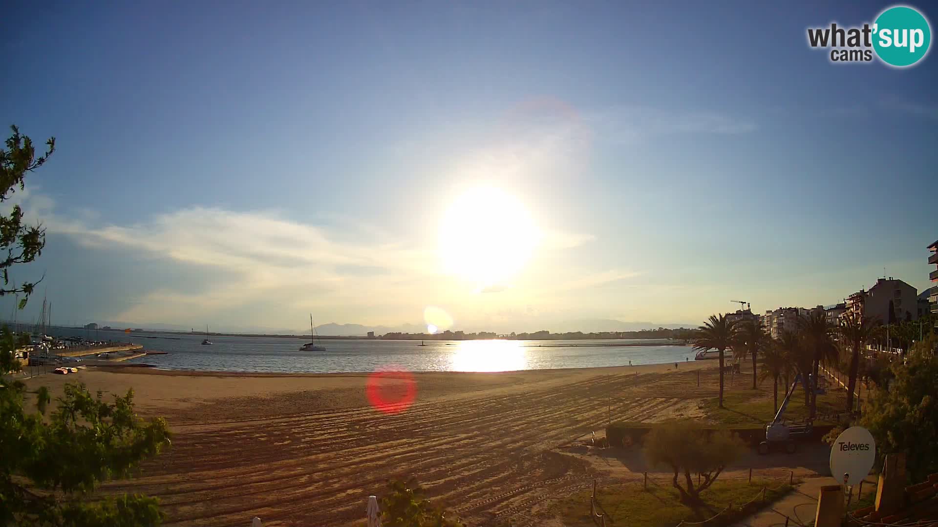 Webcam Strand La Perola | ROSES | Costa Brava