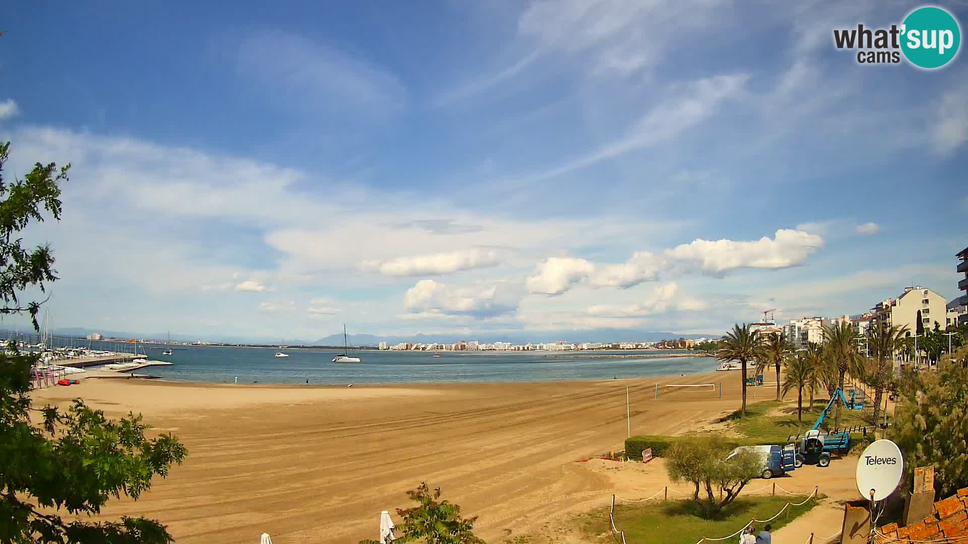 Webcam Strand La Perola | ROSES | Costa Brava