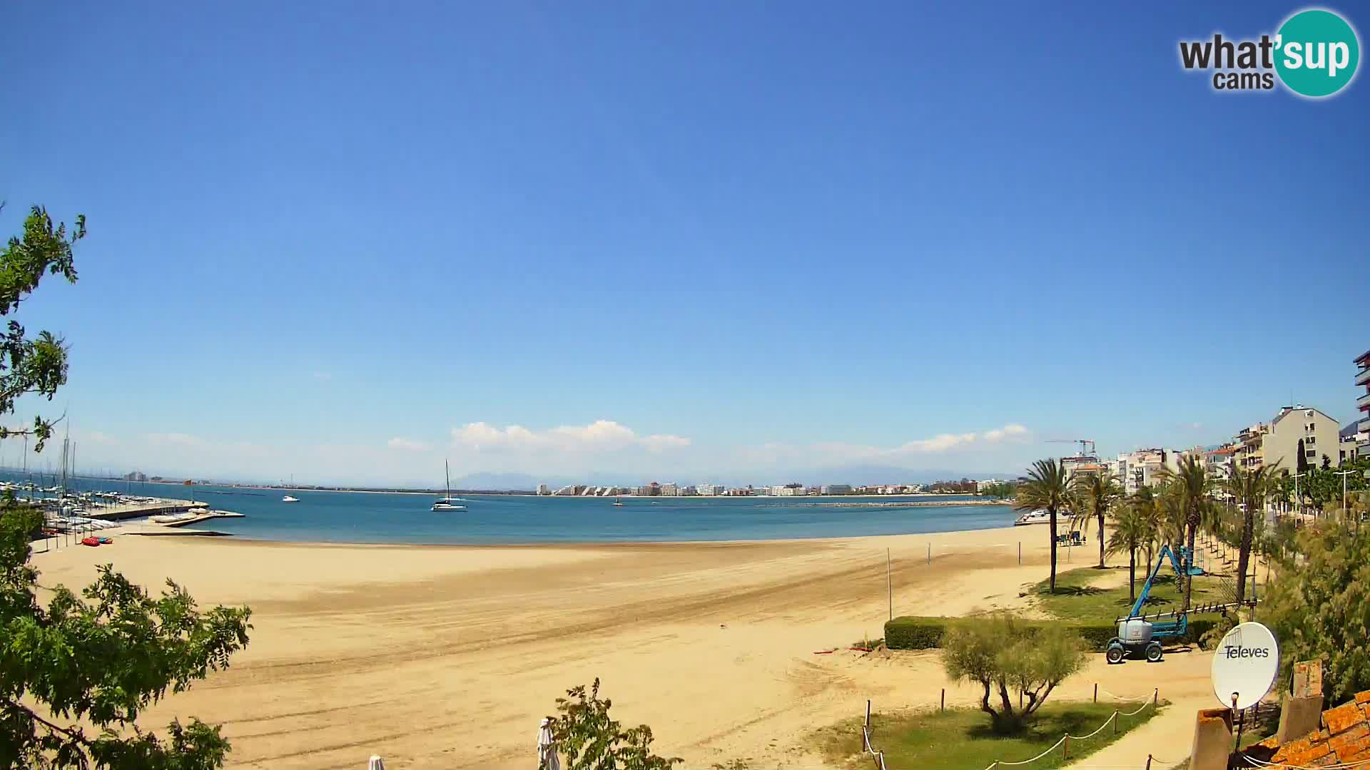 Webcam plage La Perola | ROSES | Costa Brava
