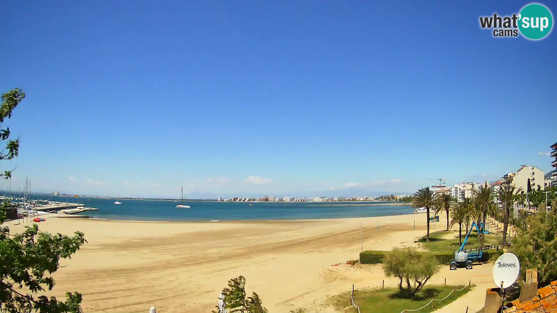 Webcam plage La Perola | ROSES | Costa Brava
