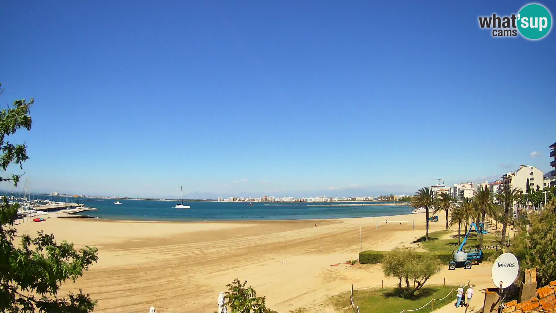 Webcam plage La Perola | ROSES | Costa Brava
