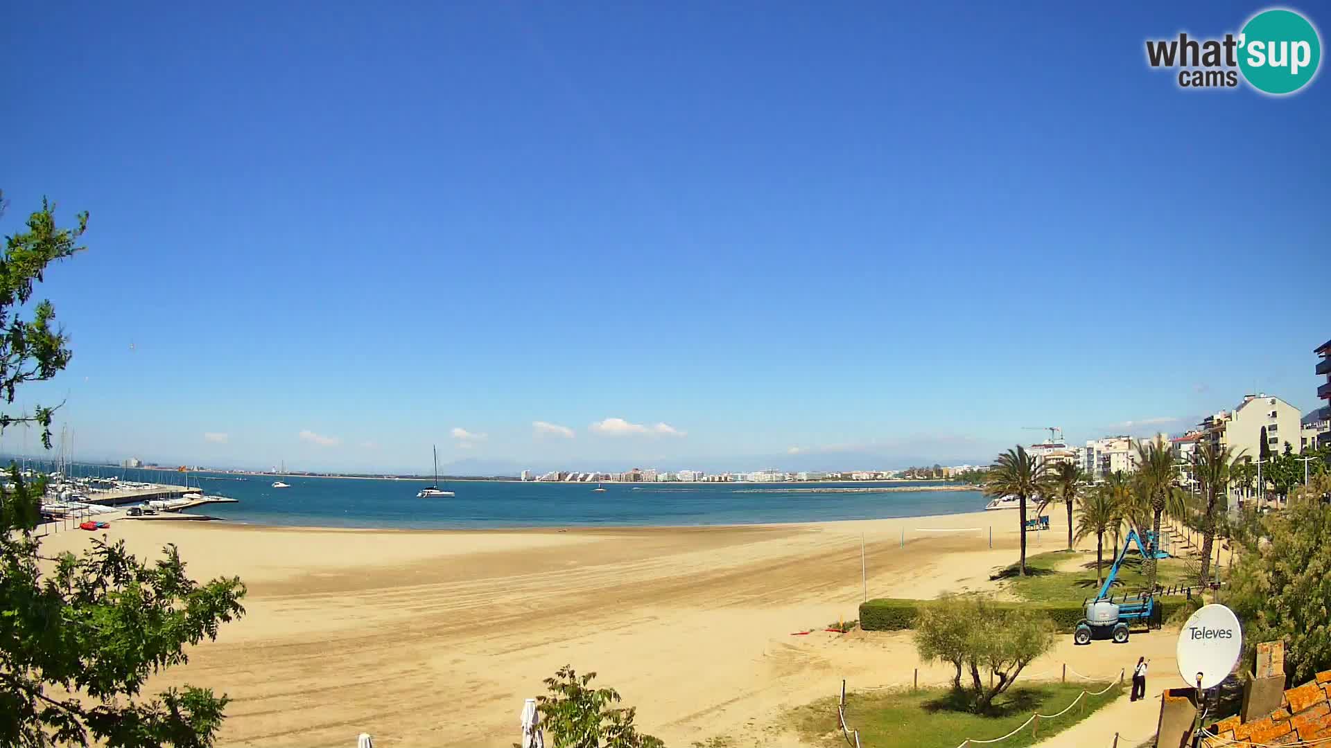 Webcam plage La Perola | ROSES | Costa Brava