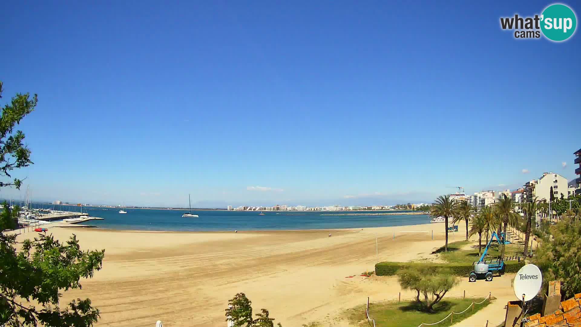 Webcam spiaggia La Perola | ROSES | Costa Brava
