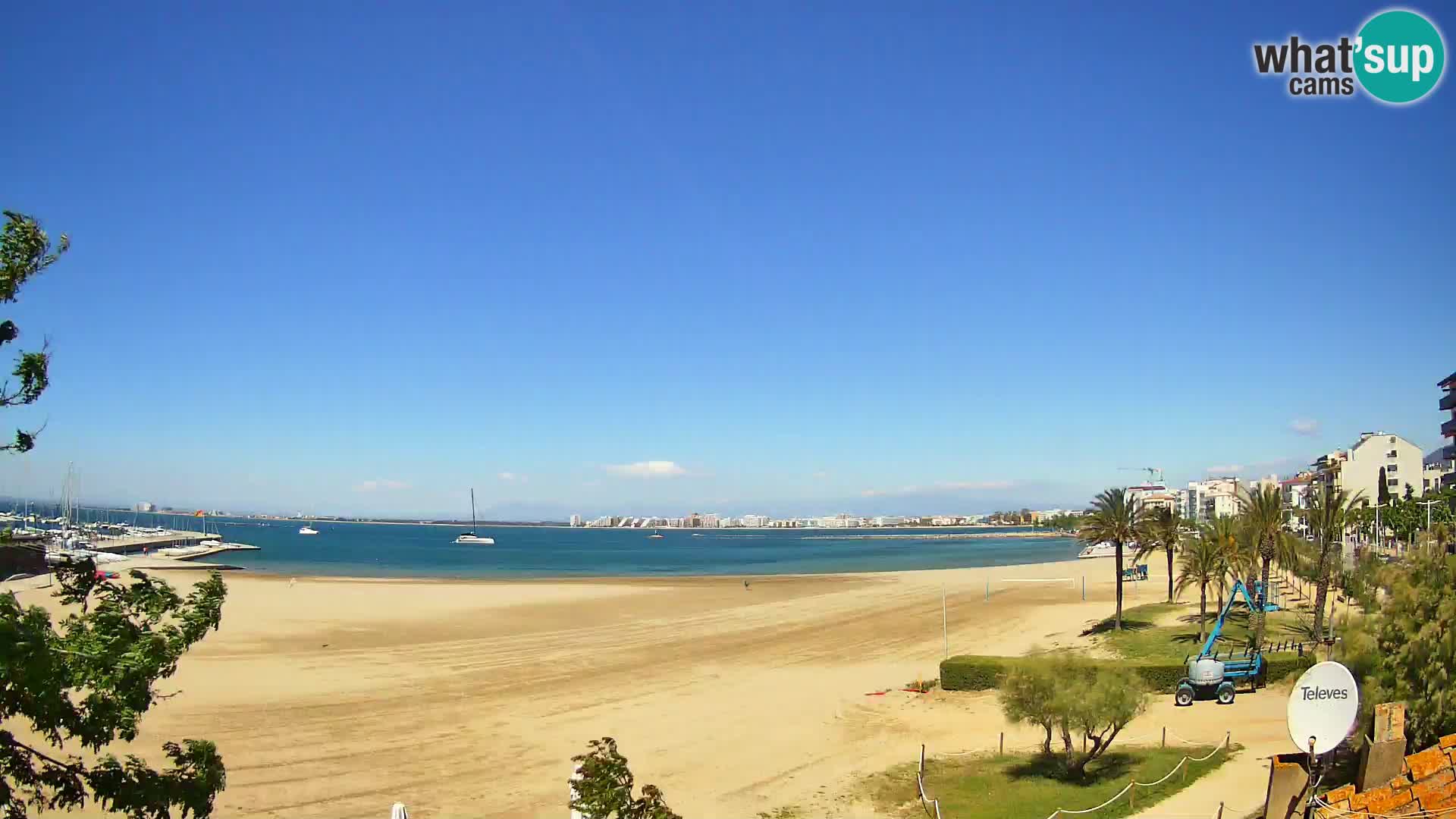 Webcam spiaggia La Perola | ROSES | Costa Brava