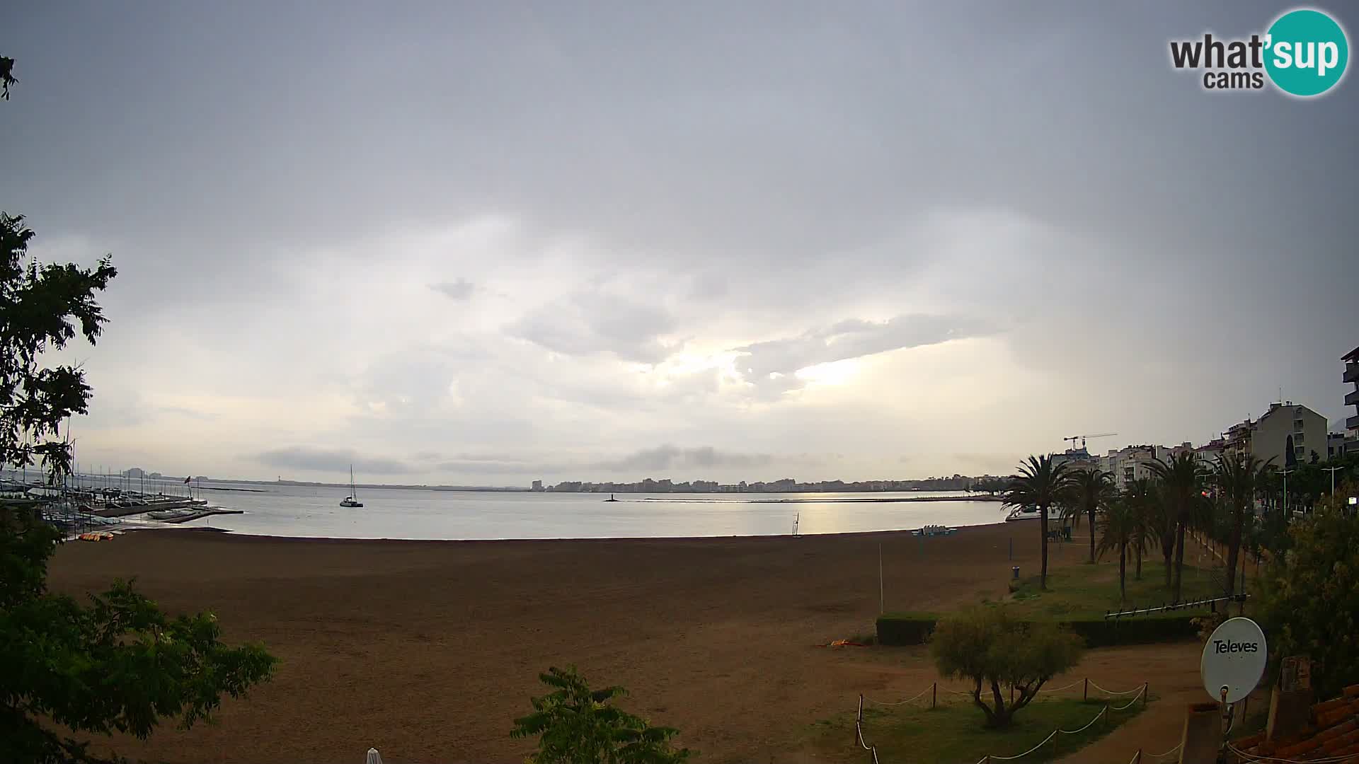 Webcam La Perola beach | ROSES | Costa Brava