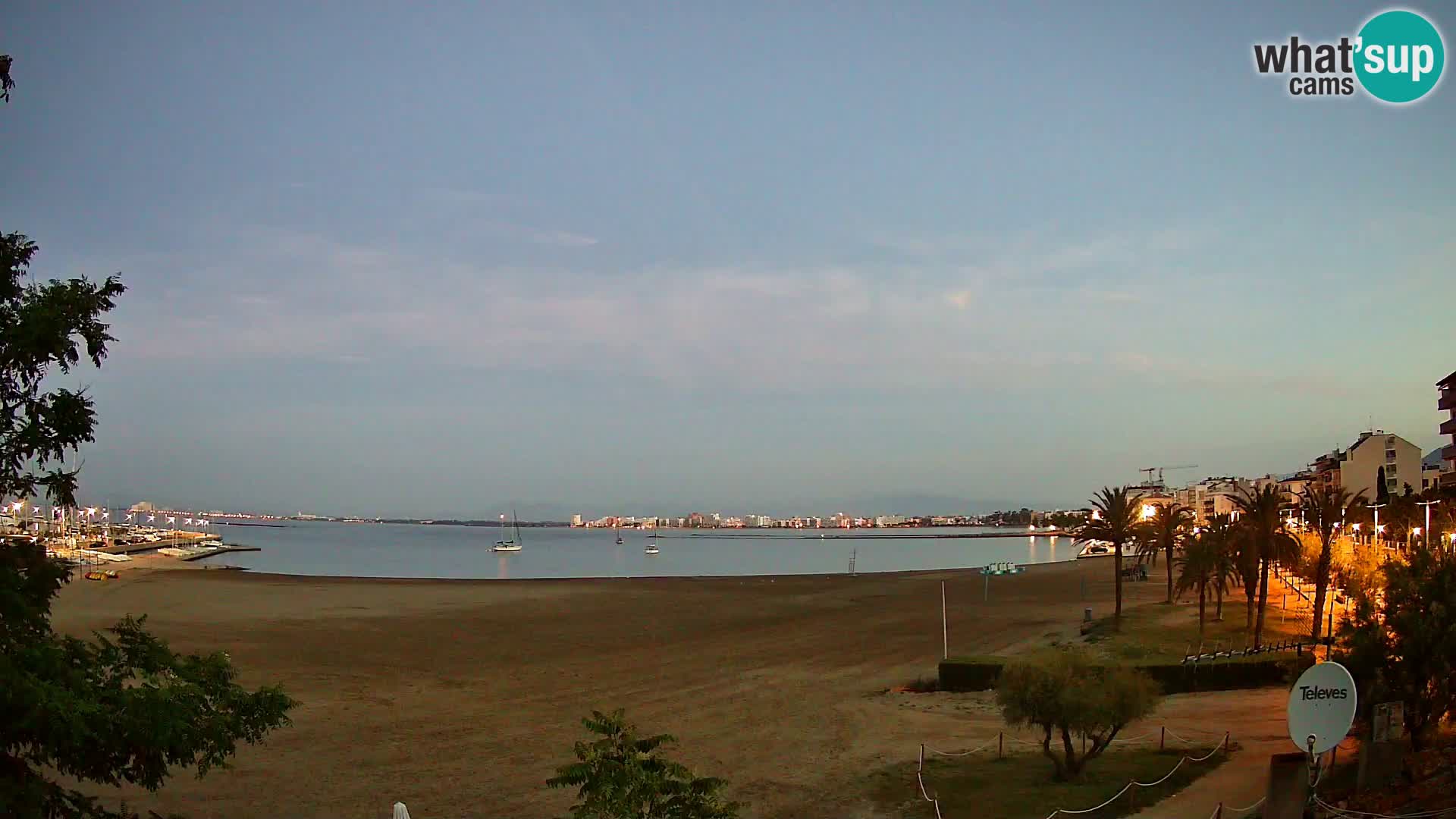 Webcam La Perola beach | ROSES | Costa Brava