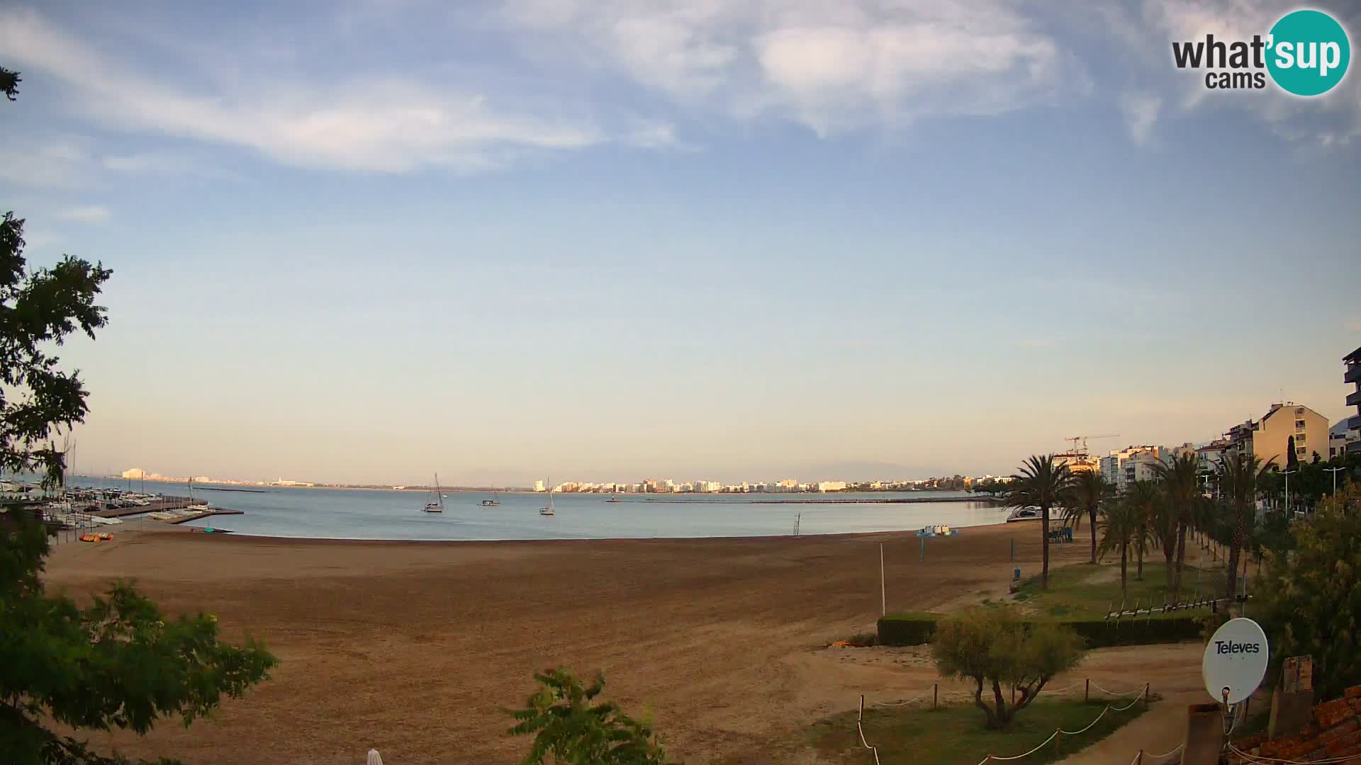 Webcam La Perola beach | ROSES | Costa Brava