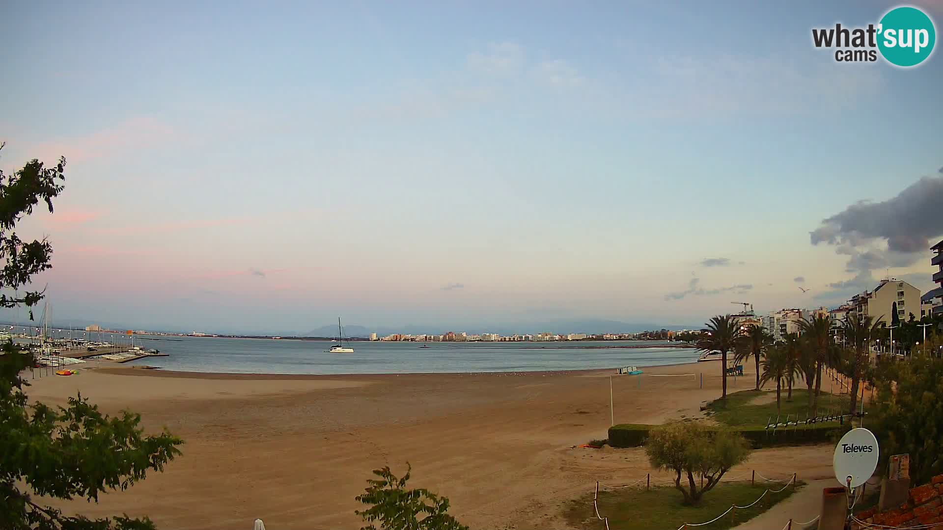 Webcam spiaggia La Perola | ROSES | Costa Brava
