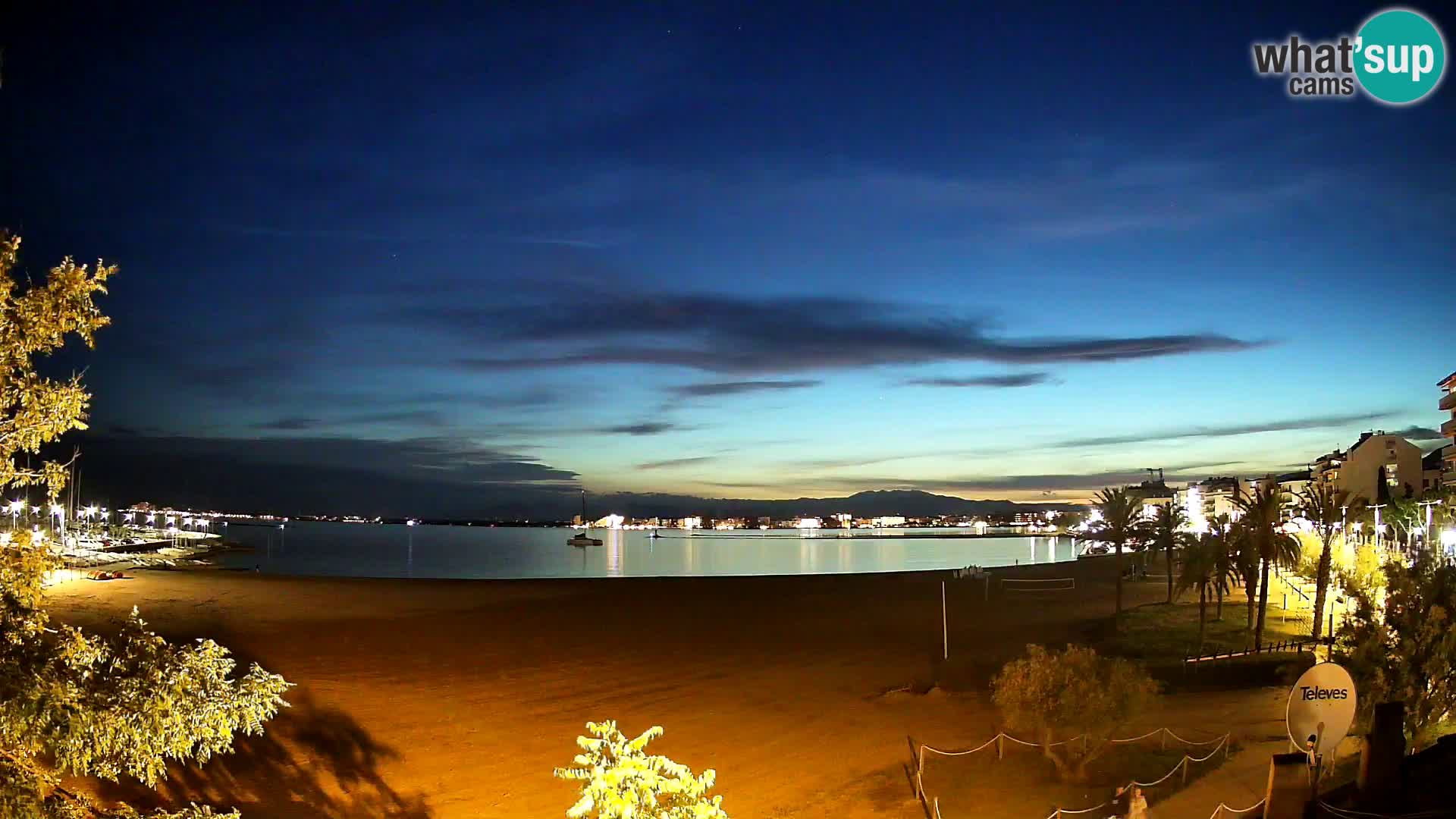 Webcam La Perola beach | ROSES | Costa Brava