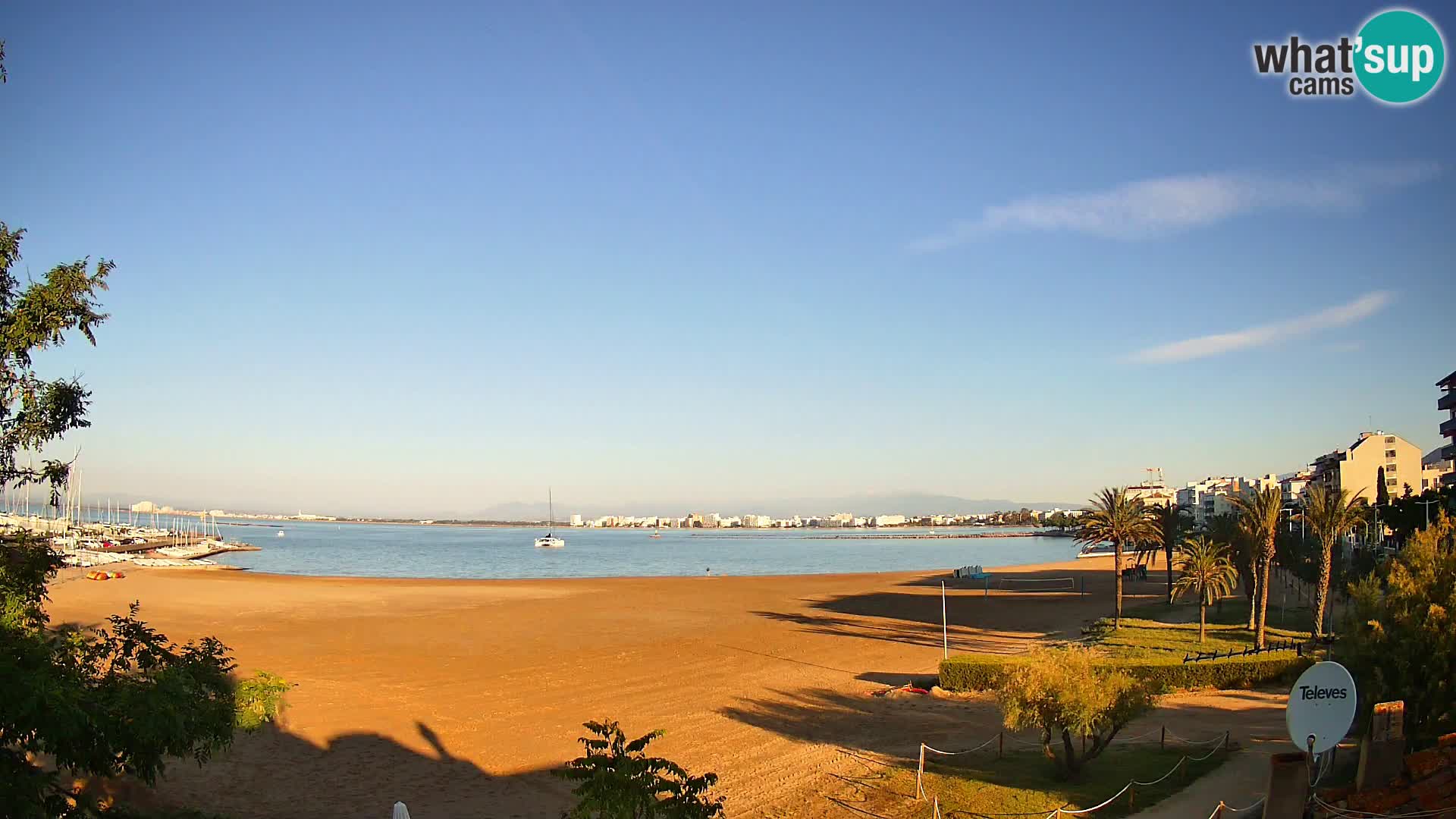 Webcam spiaggia La Perola | ROSES | Costa Brava